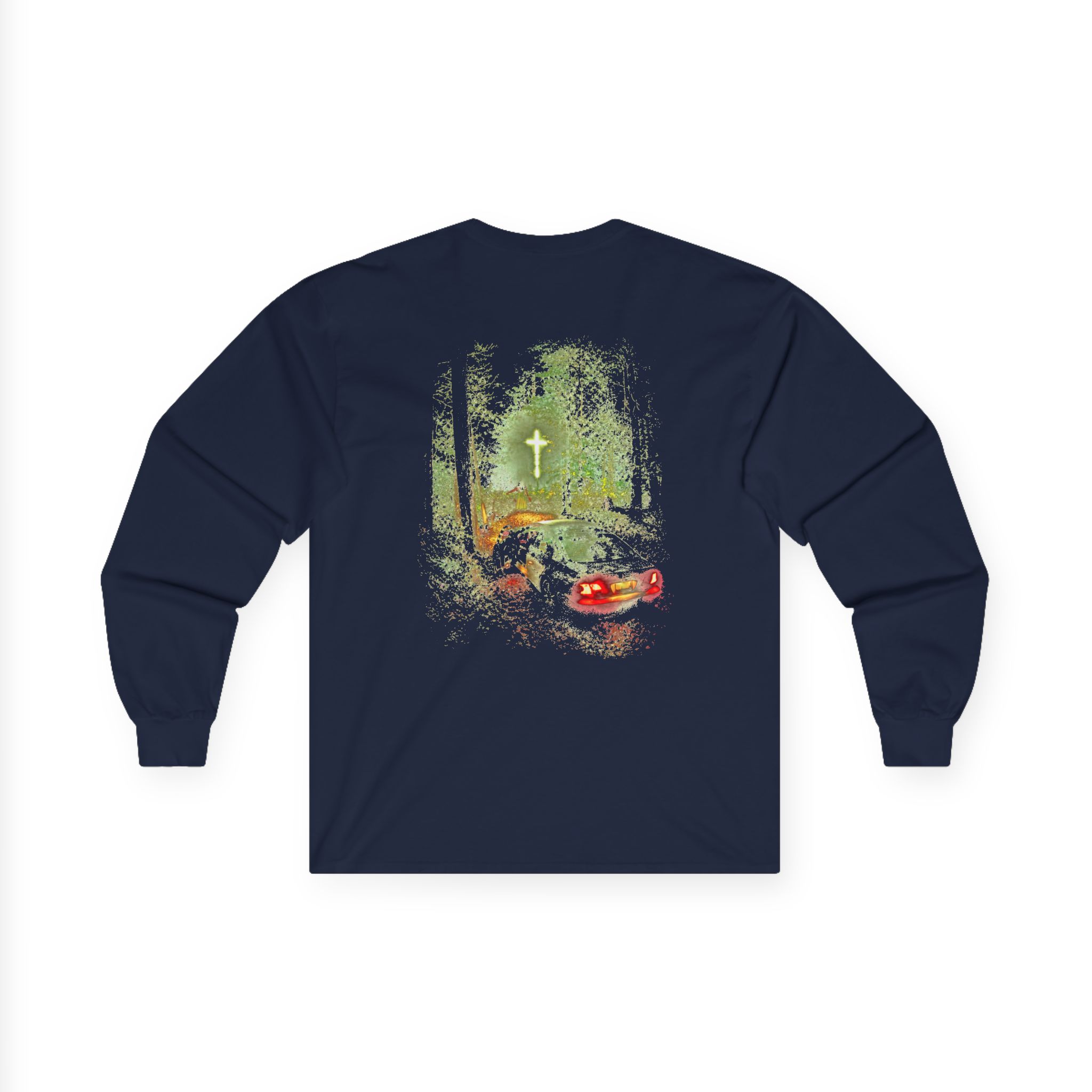 Knocked Loose Oldham Lights Unisex Ultra Cotton Long Sleeve Tee - Image 4
