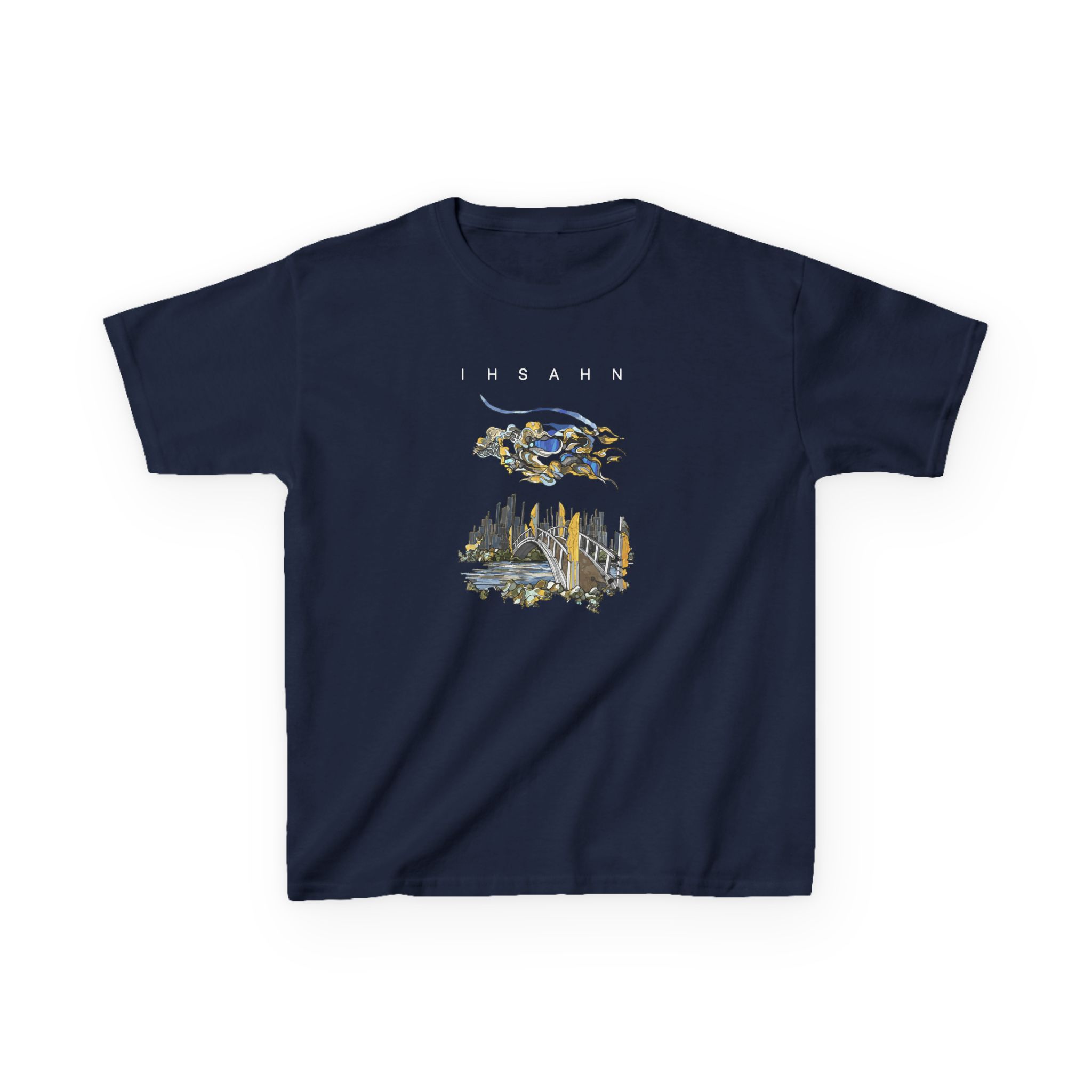 Kids Ihsahn The Distance Between Us Heavy Cotton™ Tee - Image 5