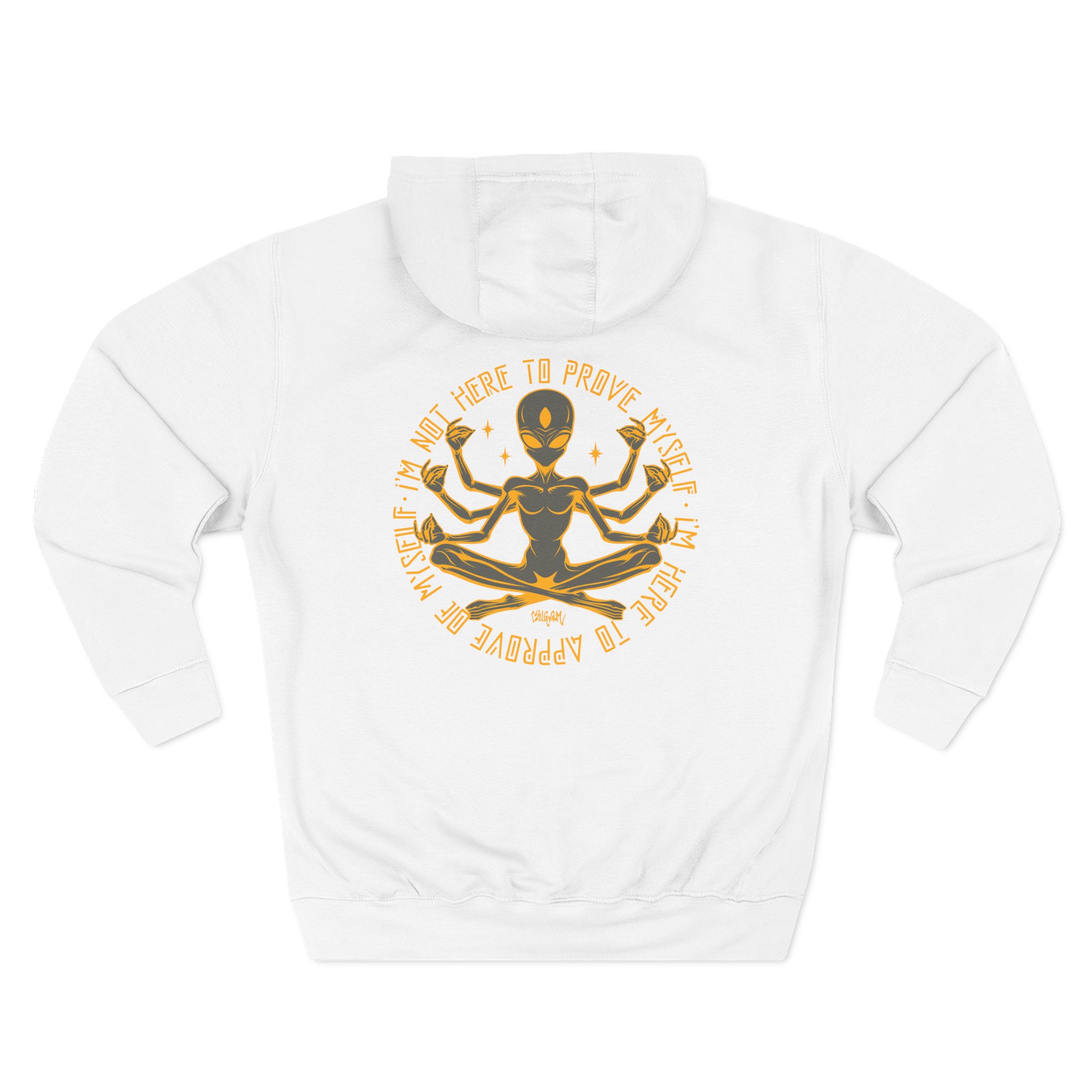 Lsdream Cosmic Upgrade Three-Panel Fleece Hoodie - Image 2