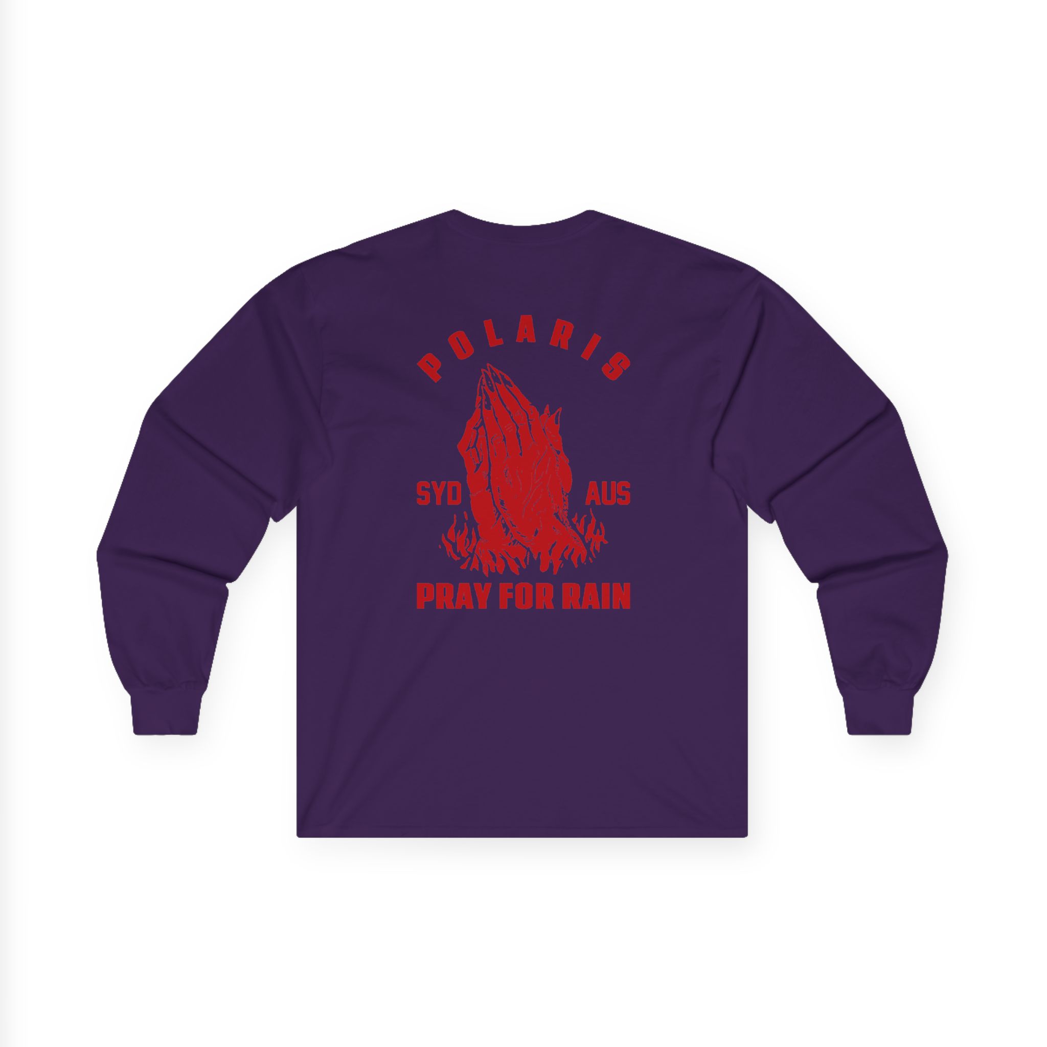 Polaris Pray for Rain Unisex Ultra Cotton Long Sleeve Tee - Image 8