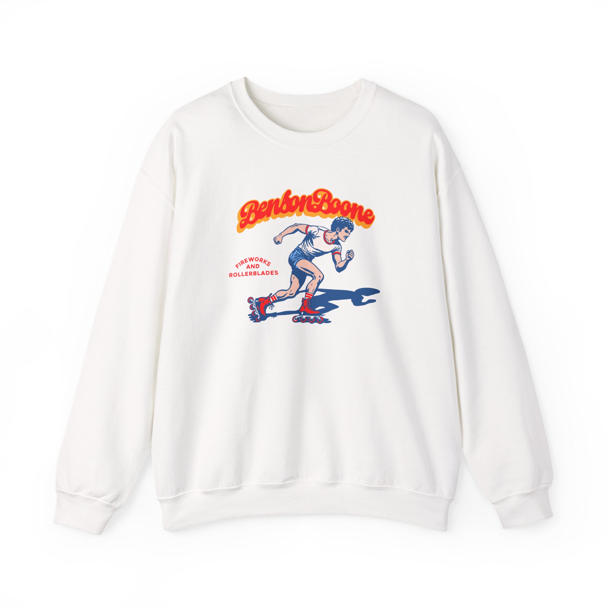 Benson Boone Rollerblading Benny Unisex Heavy Blend™ Crewneck Sweatshirt