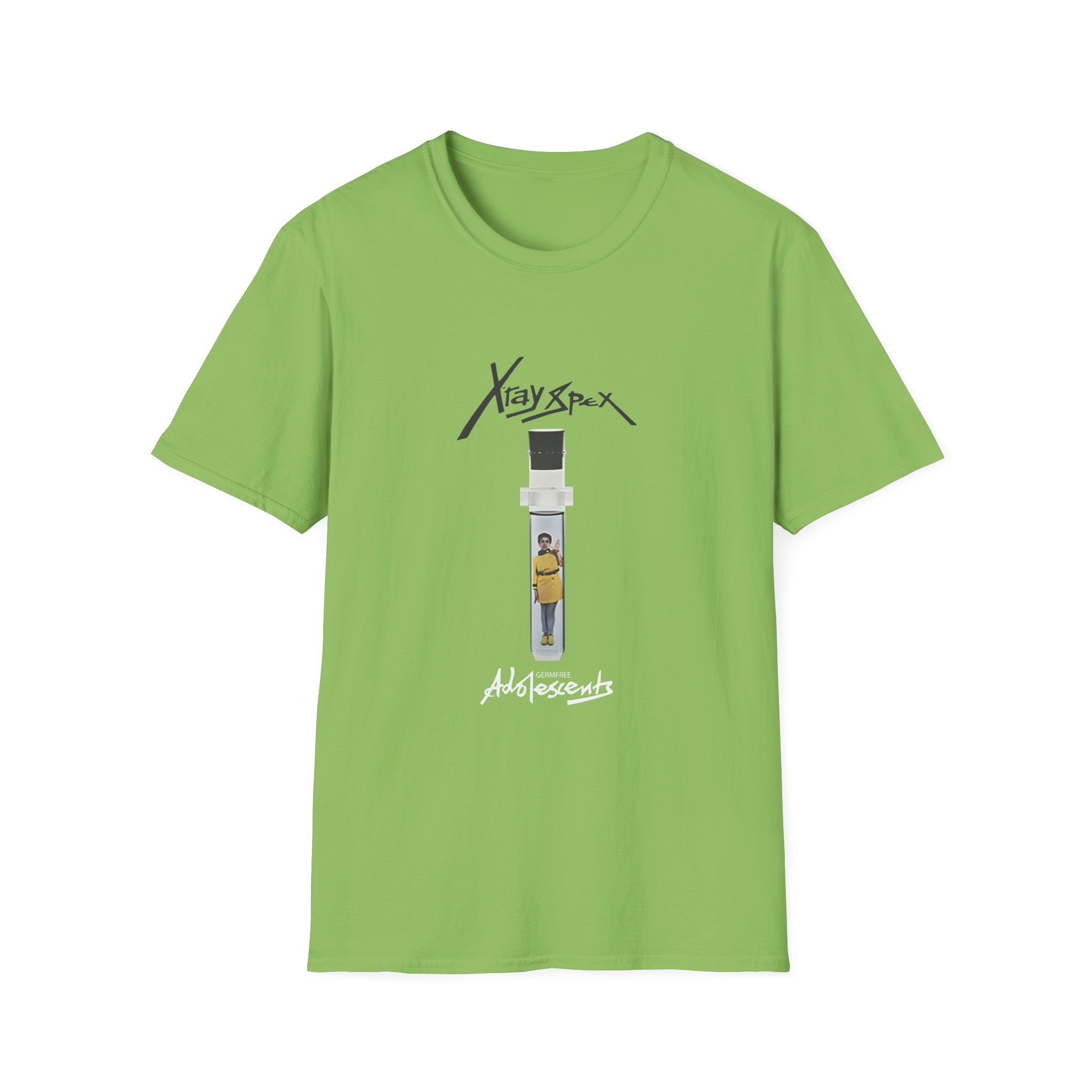 X-ray Spex Germ Free Single Tube Unisex Softstyle T-Shirt - Image 17