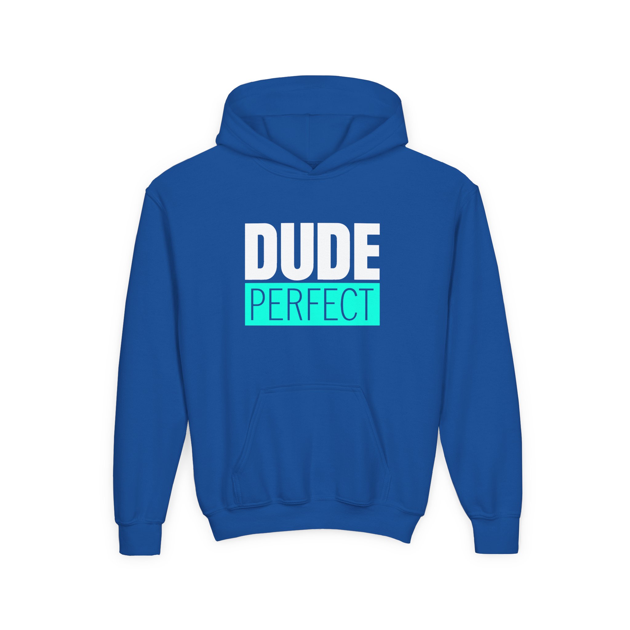 Dude Perfect Epic Shot Youth Heavy Blend Hooded Sweatshirt - Image 13