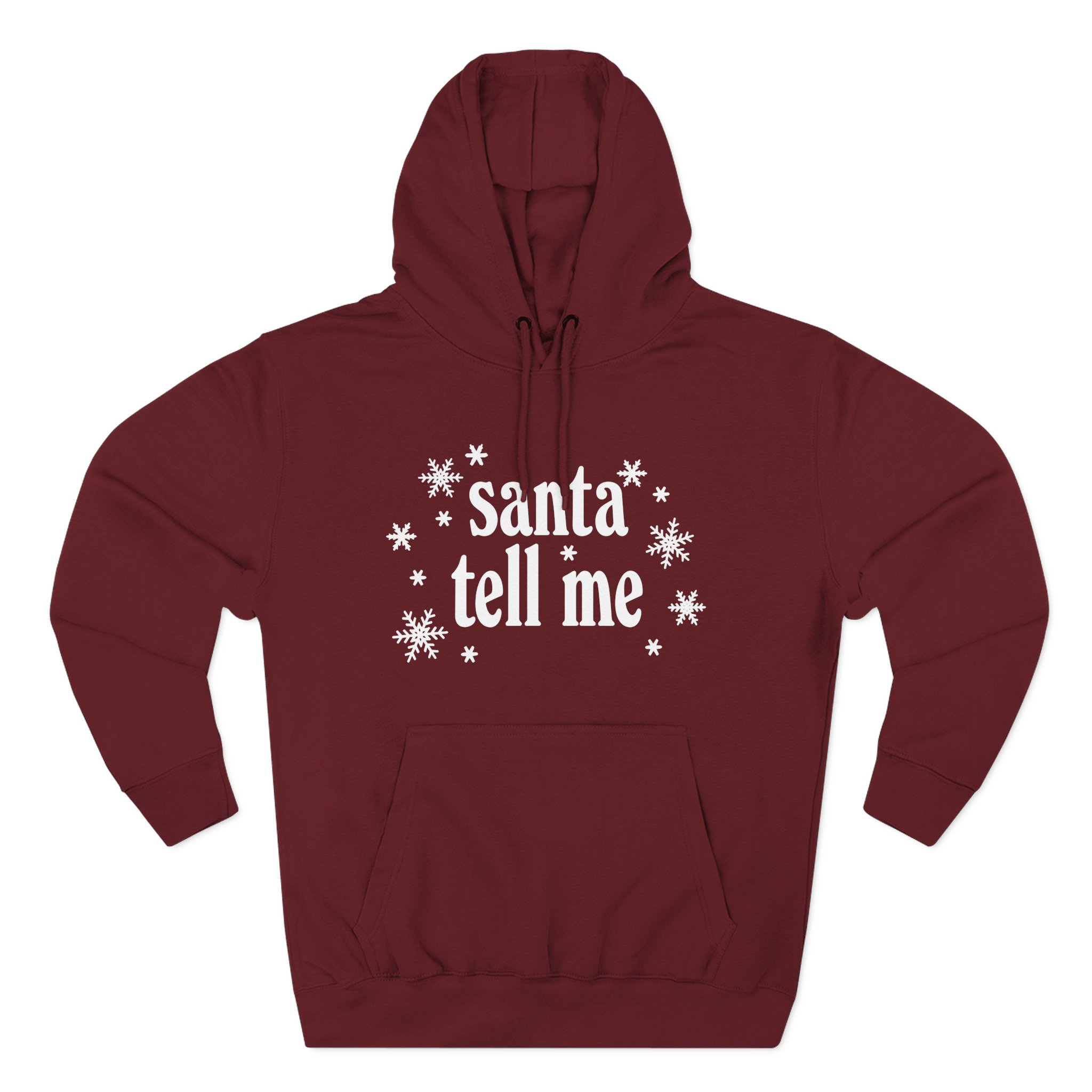AG Santa Tell Me Three-Panel Fleece Hoodie - Image 11