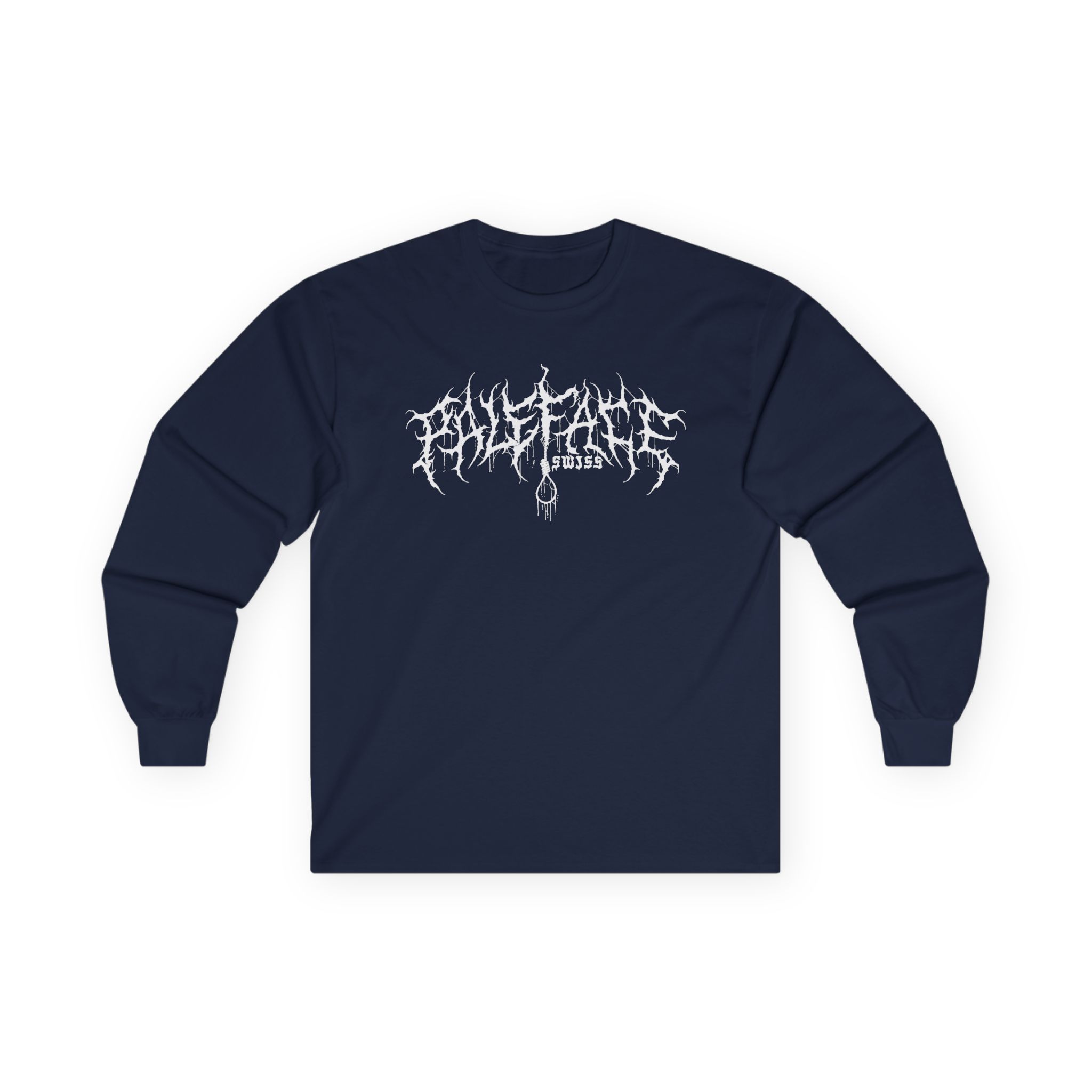 Paleface Swiss Edgy Halloween Unisex Ultra Cotton Long Sleeve Tee - Image 9
