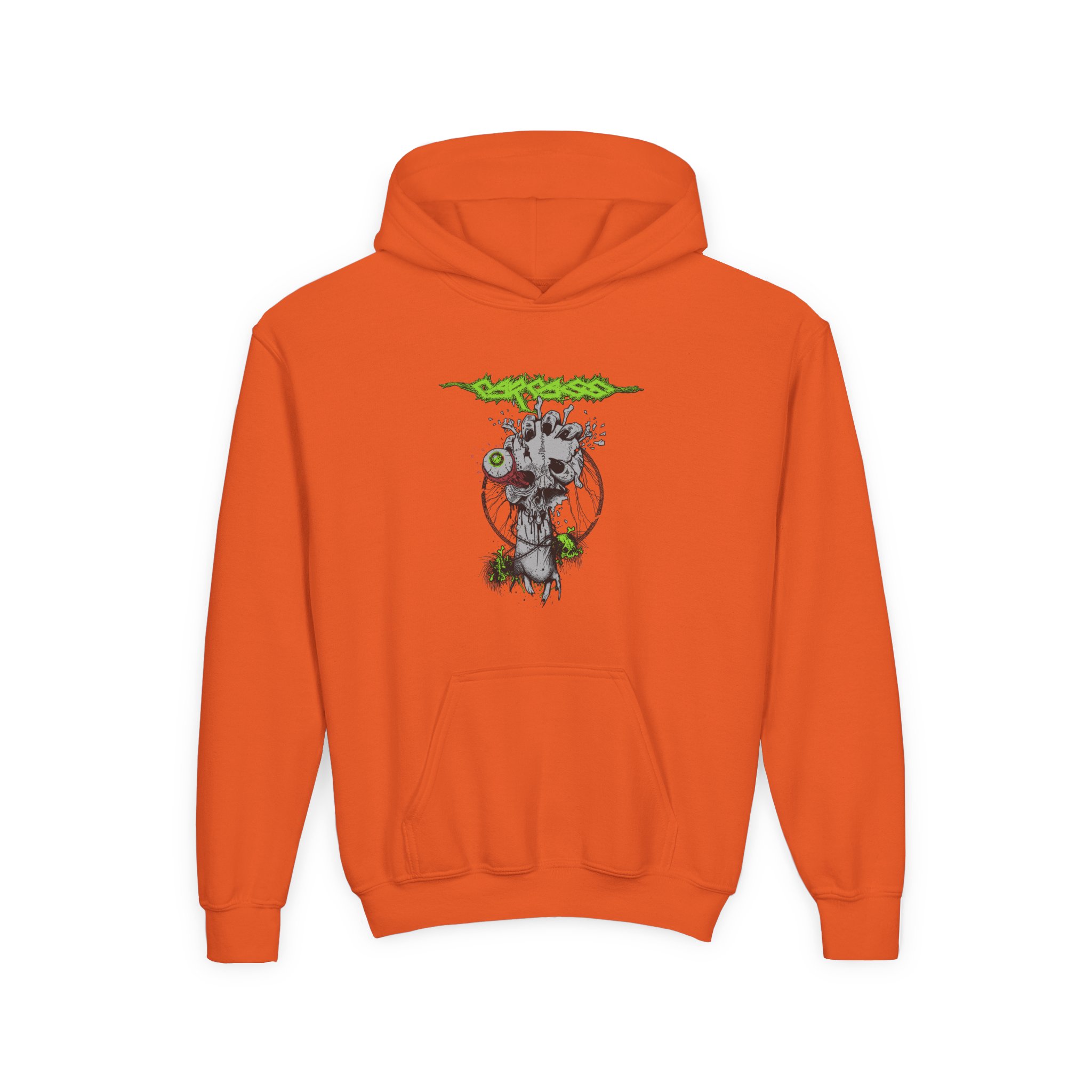 Youth Carcass Vtg Heavy Blend Hooded Sweatshirt - Image 7