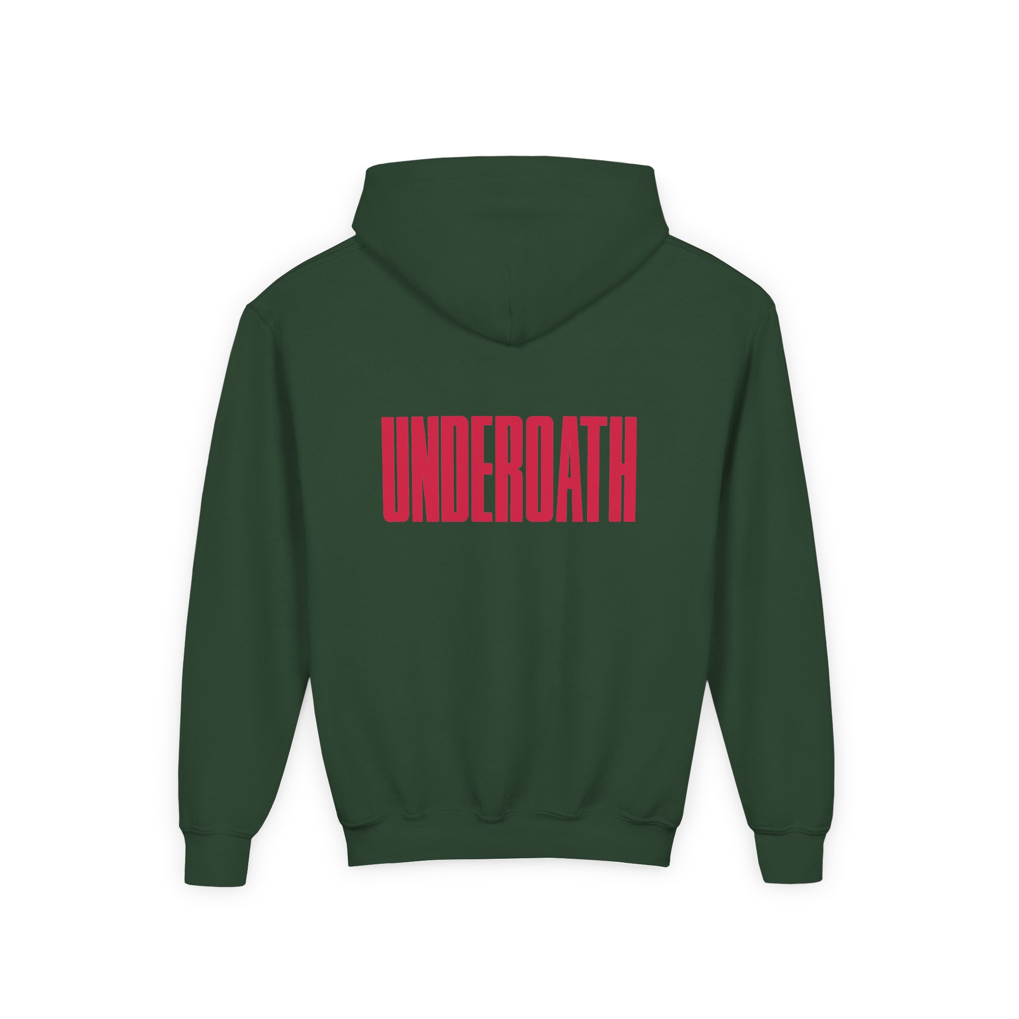 Underoath Icon Youth Heavy Blend Hooded Sweatshirt - Image 4