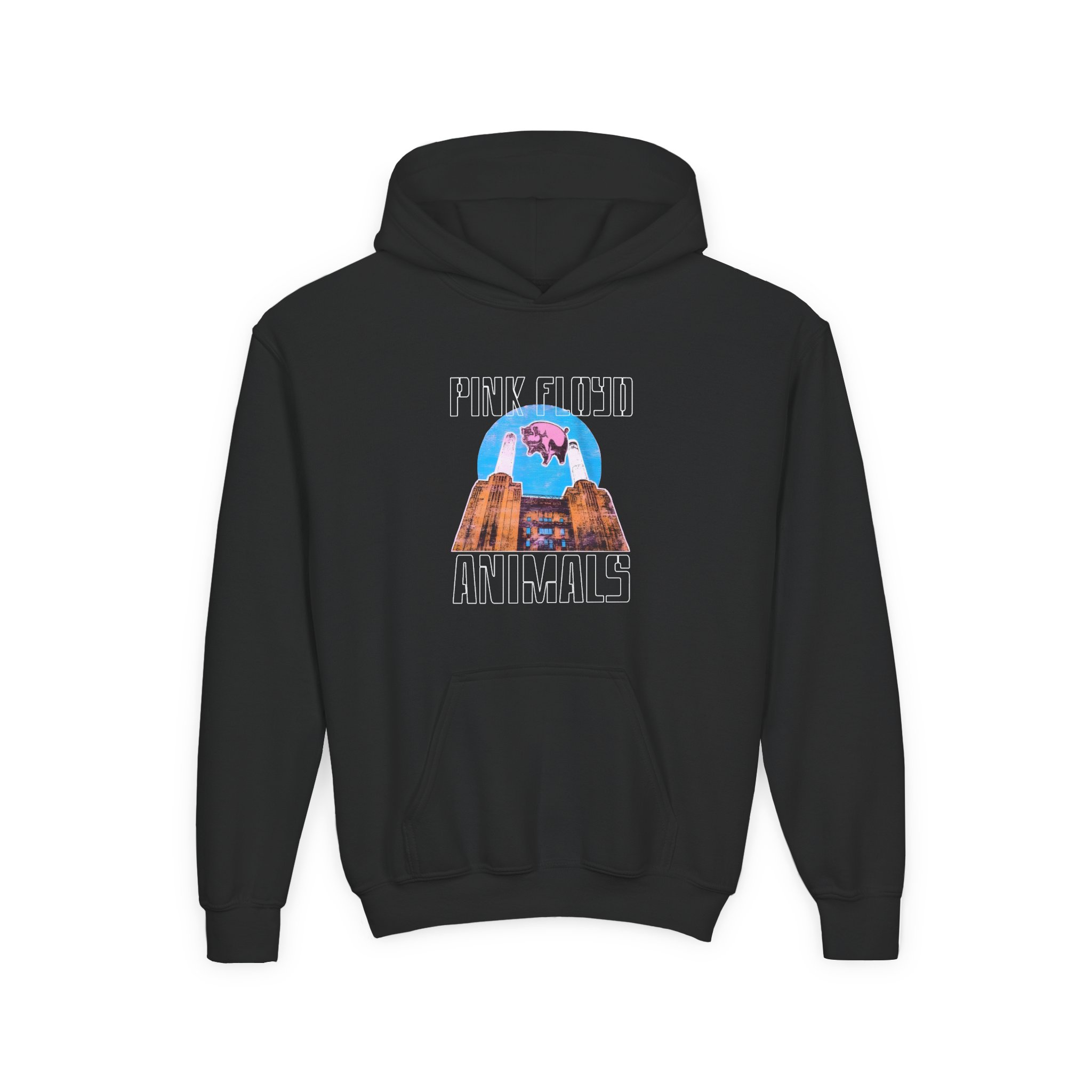 Pink Floyd Animals Pink Funny Animal Youth Hoodie