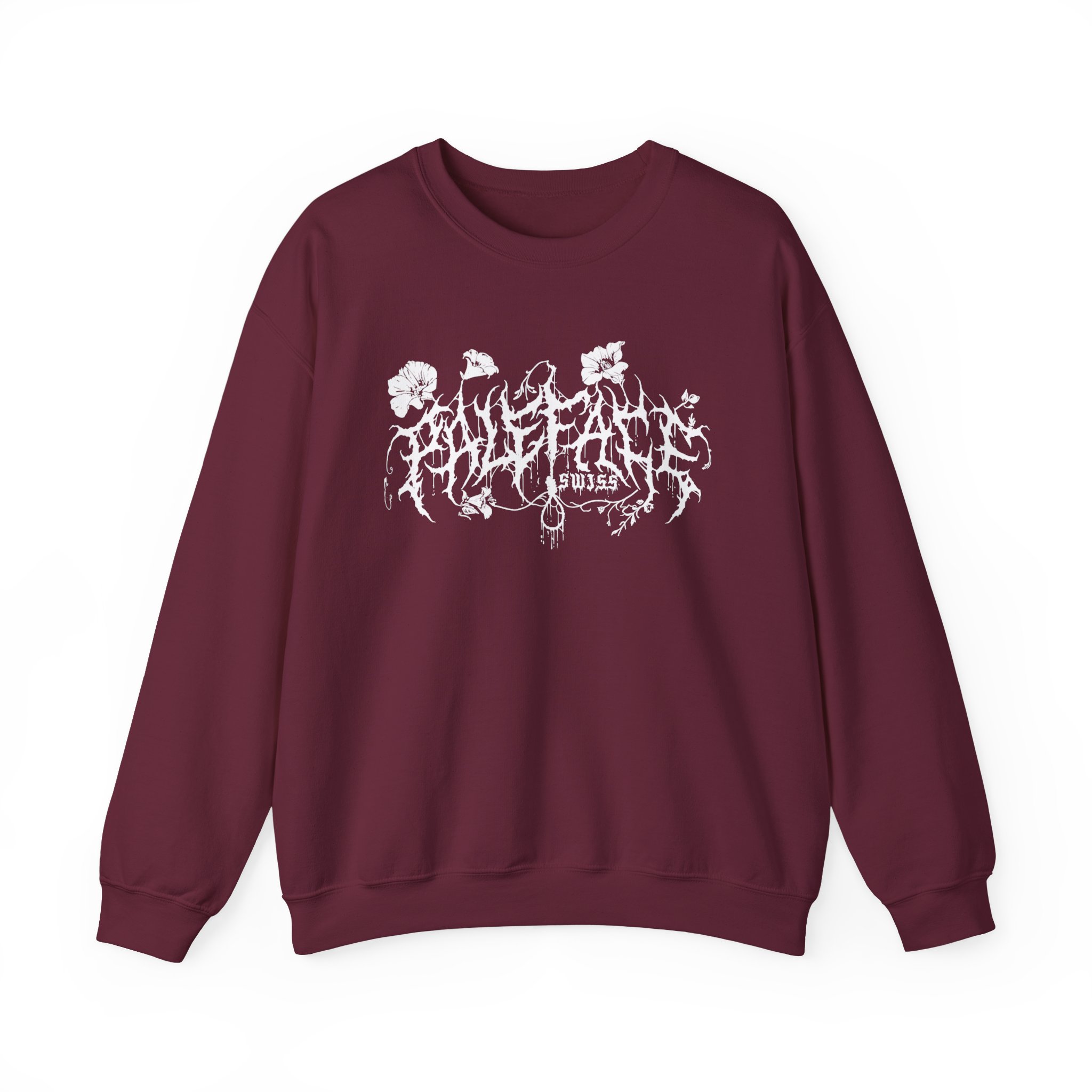 Paleface Swiss Lay With Me Flower Unisex Heavy Blend™ Crewneck Sweatshirt - Image 3