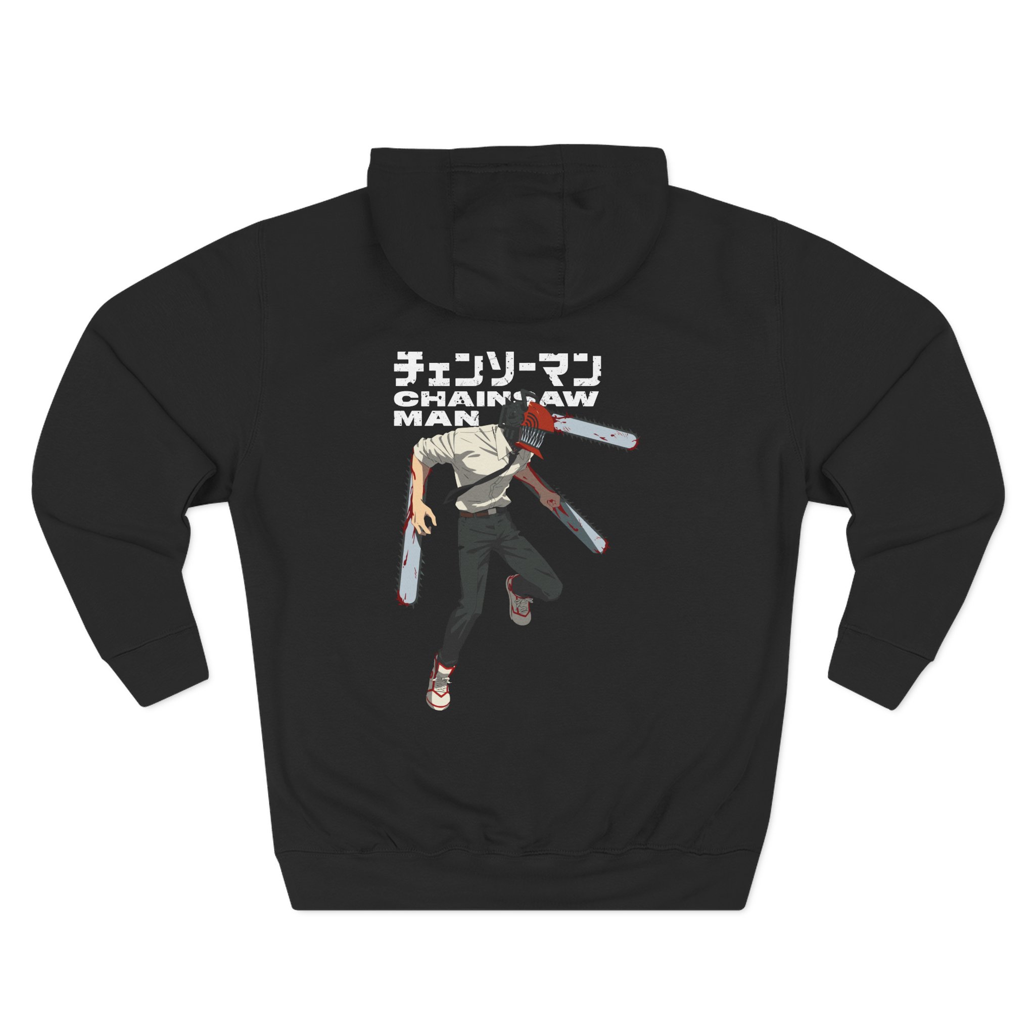 Chainsaw Man X Dim Mak Public Safety Three-Panel Fleece Hoodie - Image 2