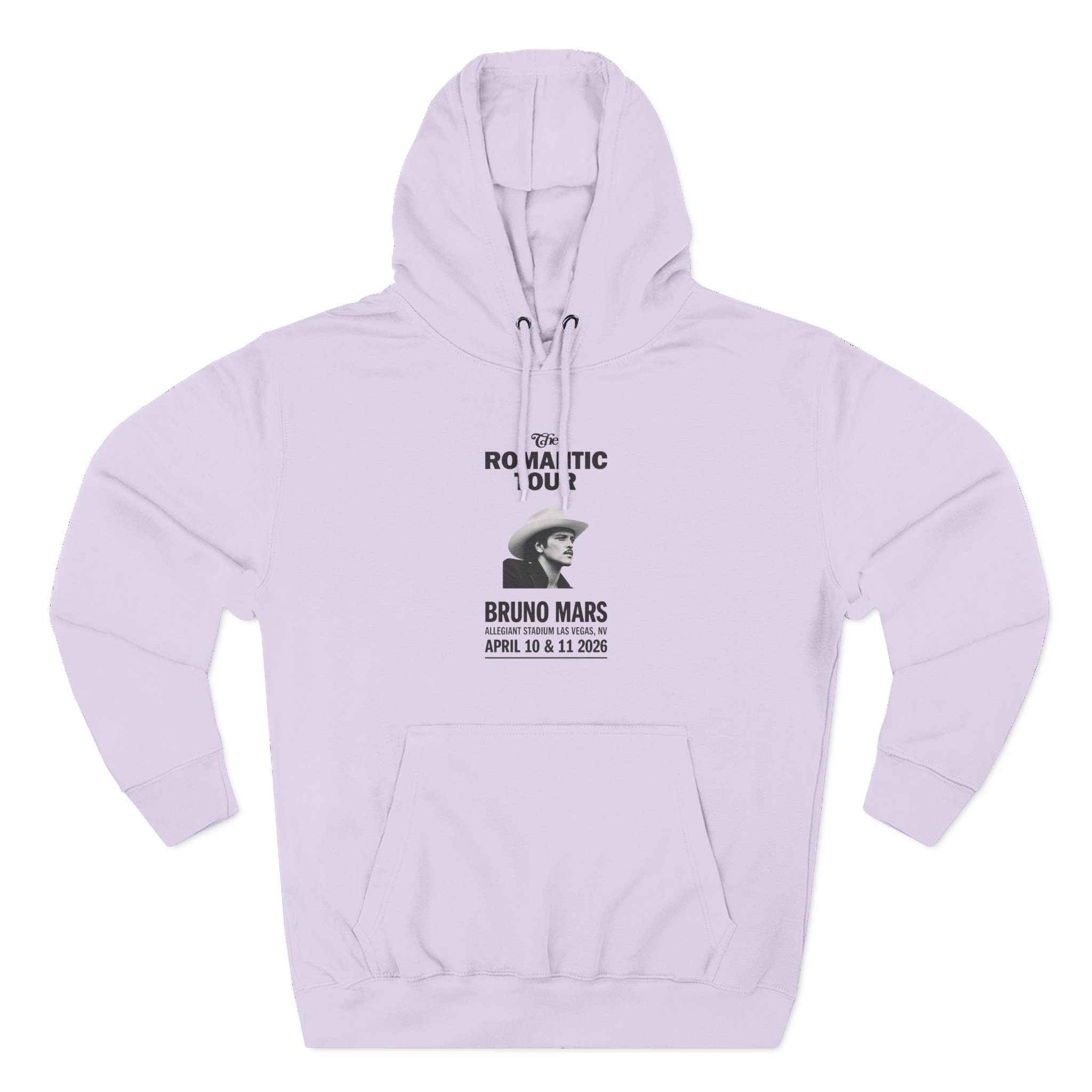 Bruno Mars Las Vegas the Romantic Three-Panel Fleece Hoodie - Image 13