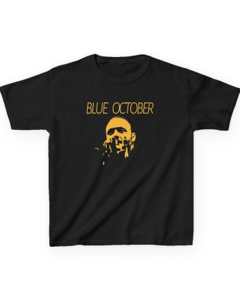 Blue October Midnight Foil Kids Heavy Cotton™ Tee