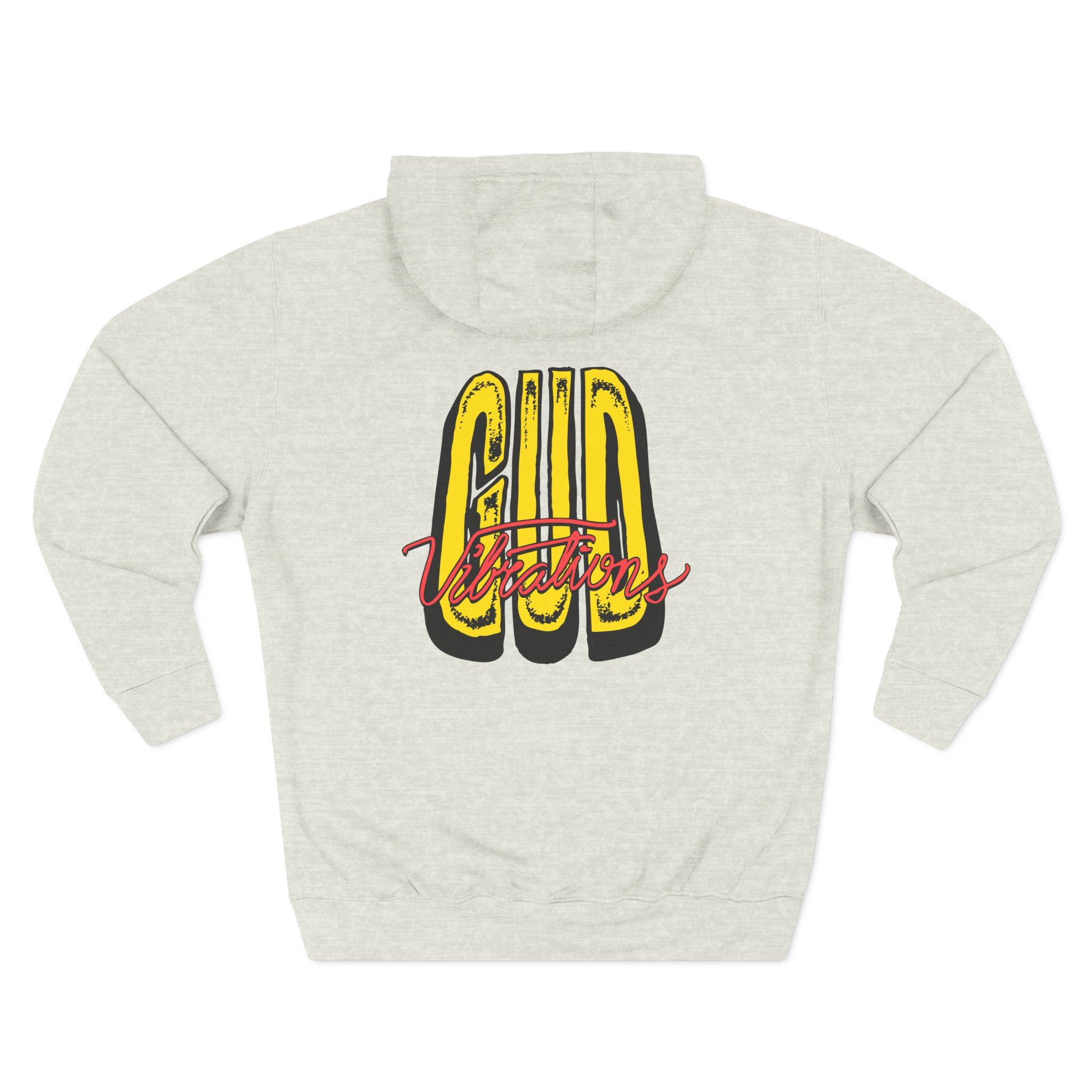 Slander Gud Vibrations Graffiti Three-Panel Fleece Hoodie - Image 10
