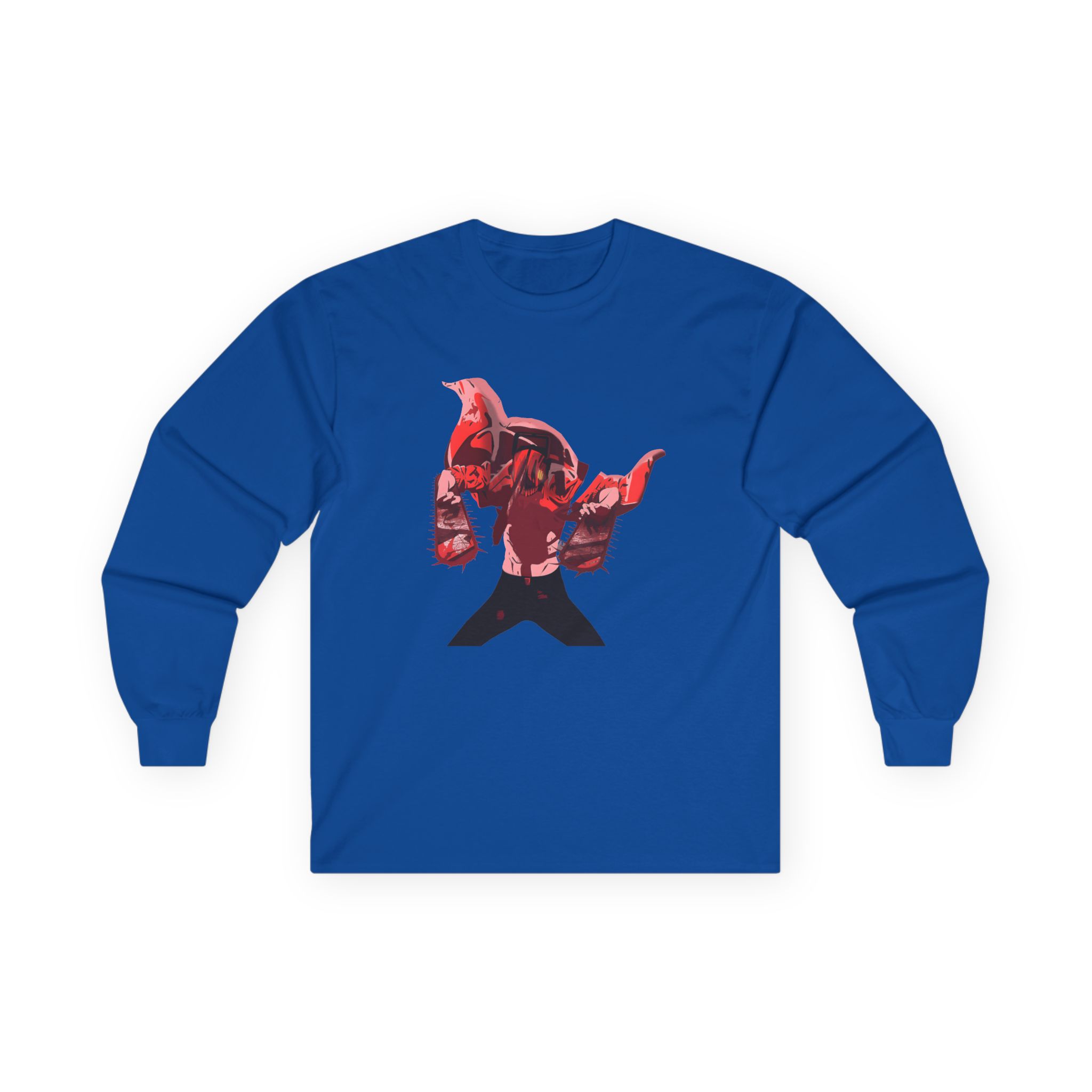 Chainsaw Man X Dim Mak Horror Unisex Ultra Cotton Long Sleeve Tee - Image 9