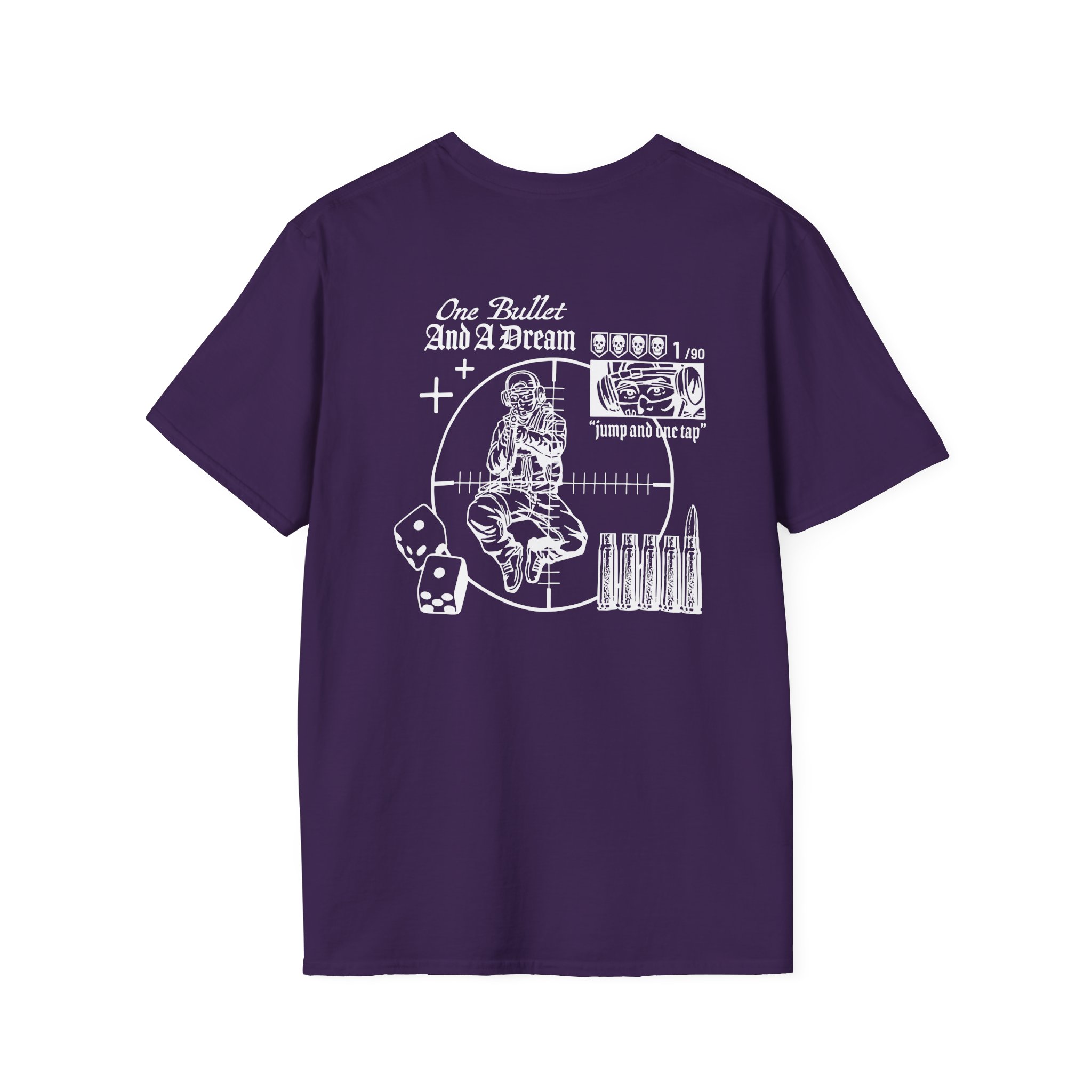 Shroud One Bulle Unisex Softstyle T-Shirt - Image 12