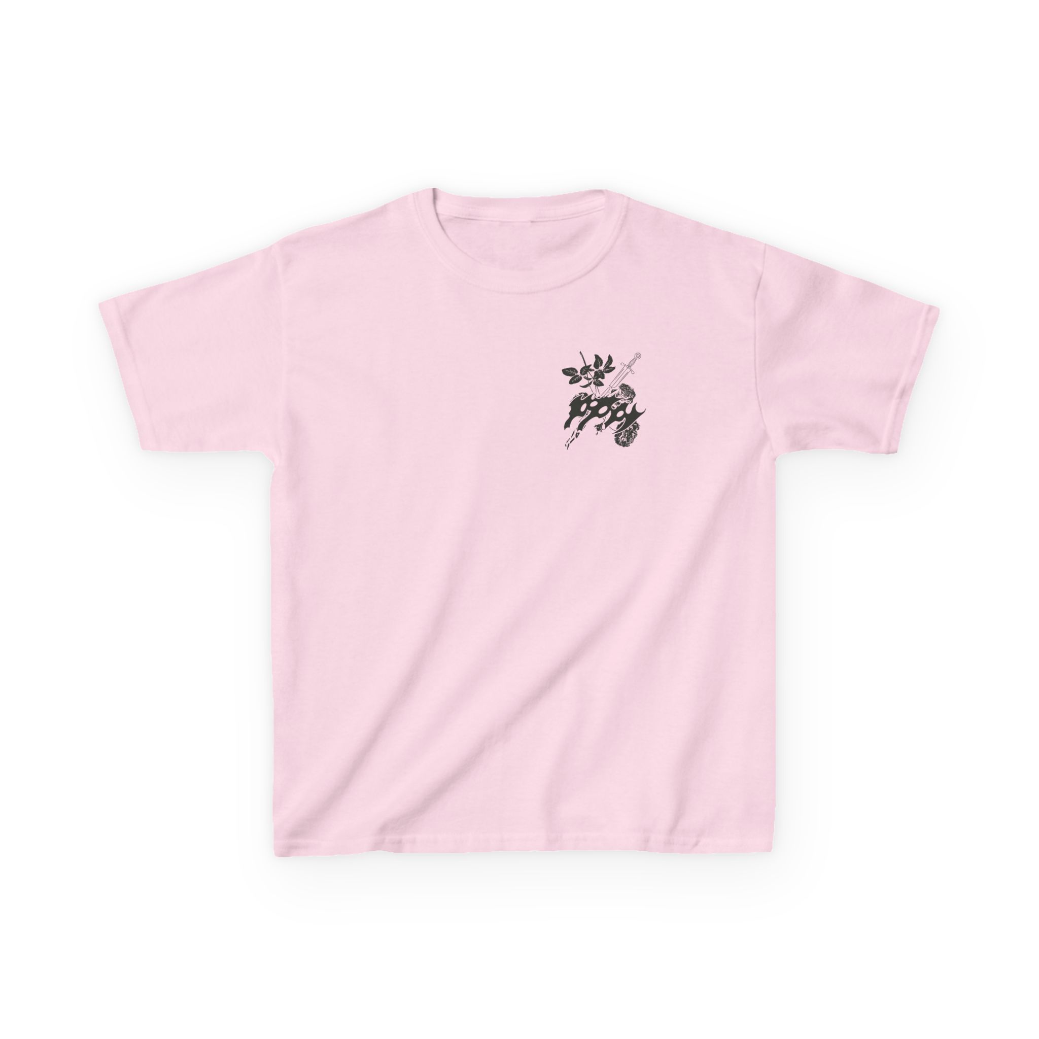 Kids Poppy Cost Of Giving Up Heavy Cotton™ Tee - Image 11