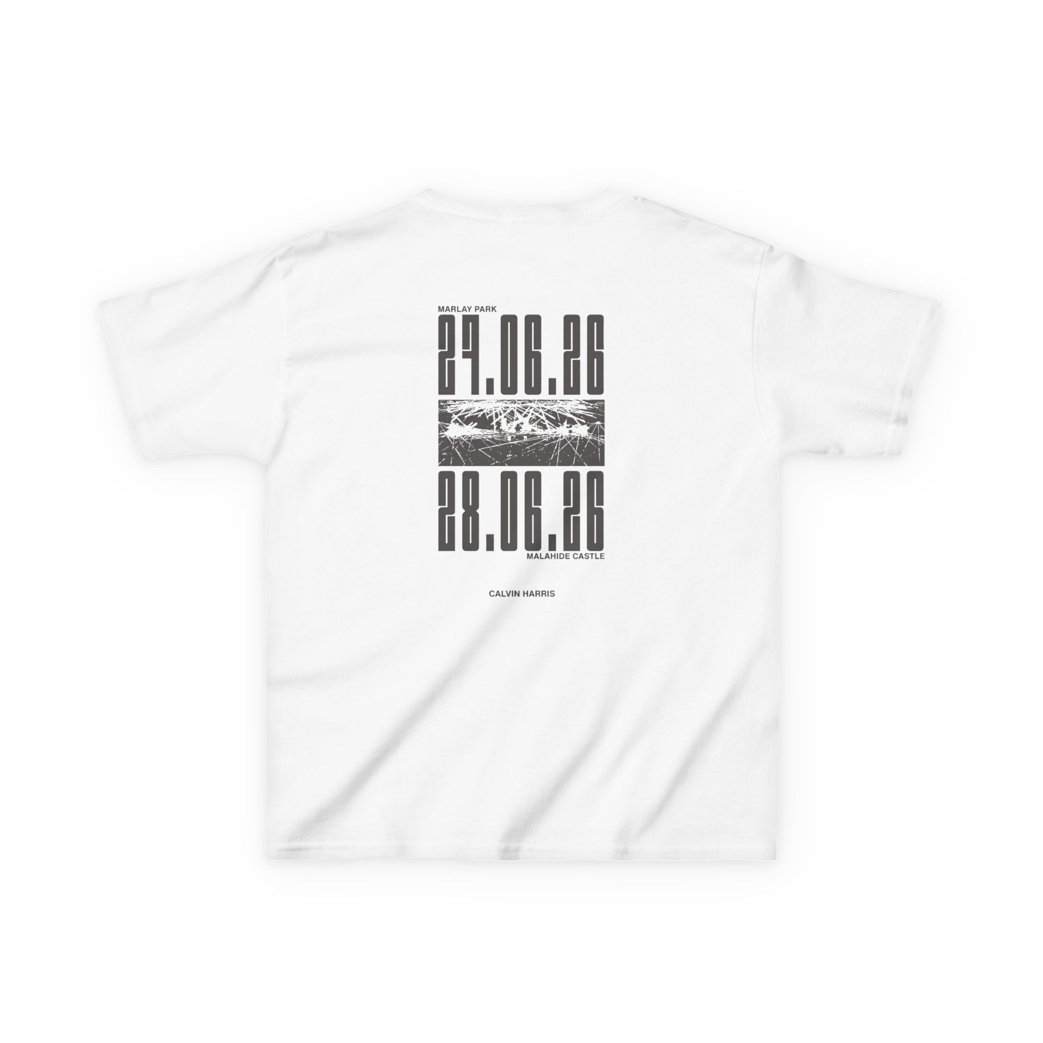 Kids Calvin Harris Malahide Castle Tour Heavy Cotton™ Tee - Image 2