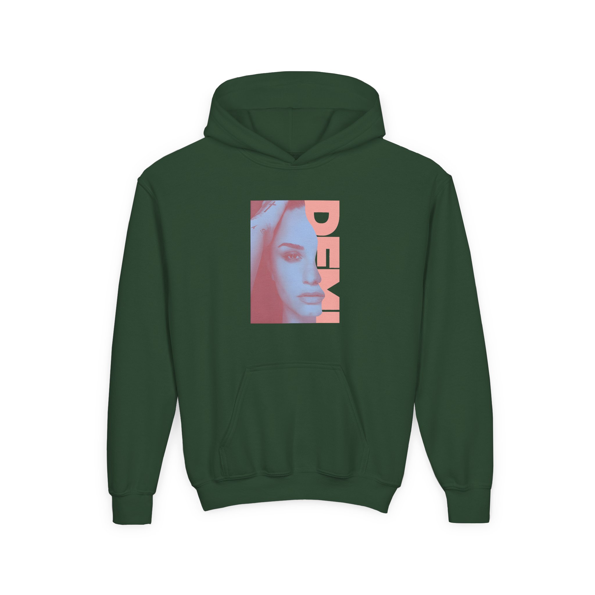 D L Tell Me You Love Me Youth Heavy Blend Hooded Sweatshirt - Image 3