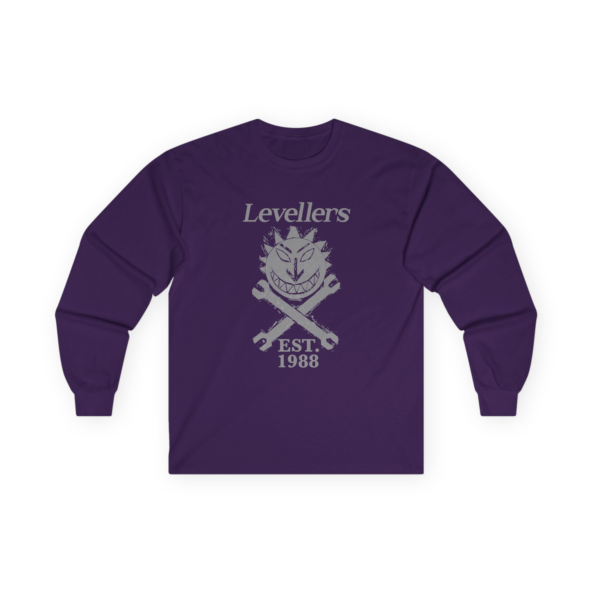 Levellers Sun & Spanners Unisex Ultra Cotton Long Sleeve Tee - Image 13