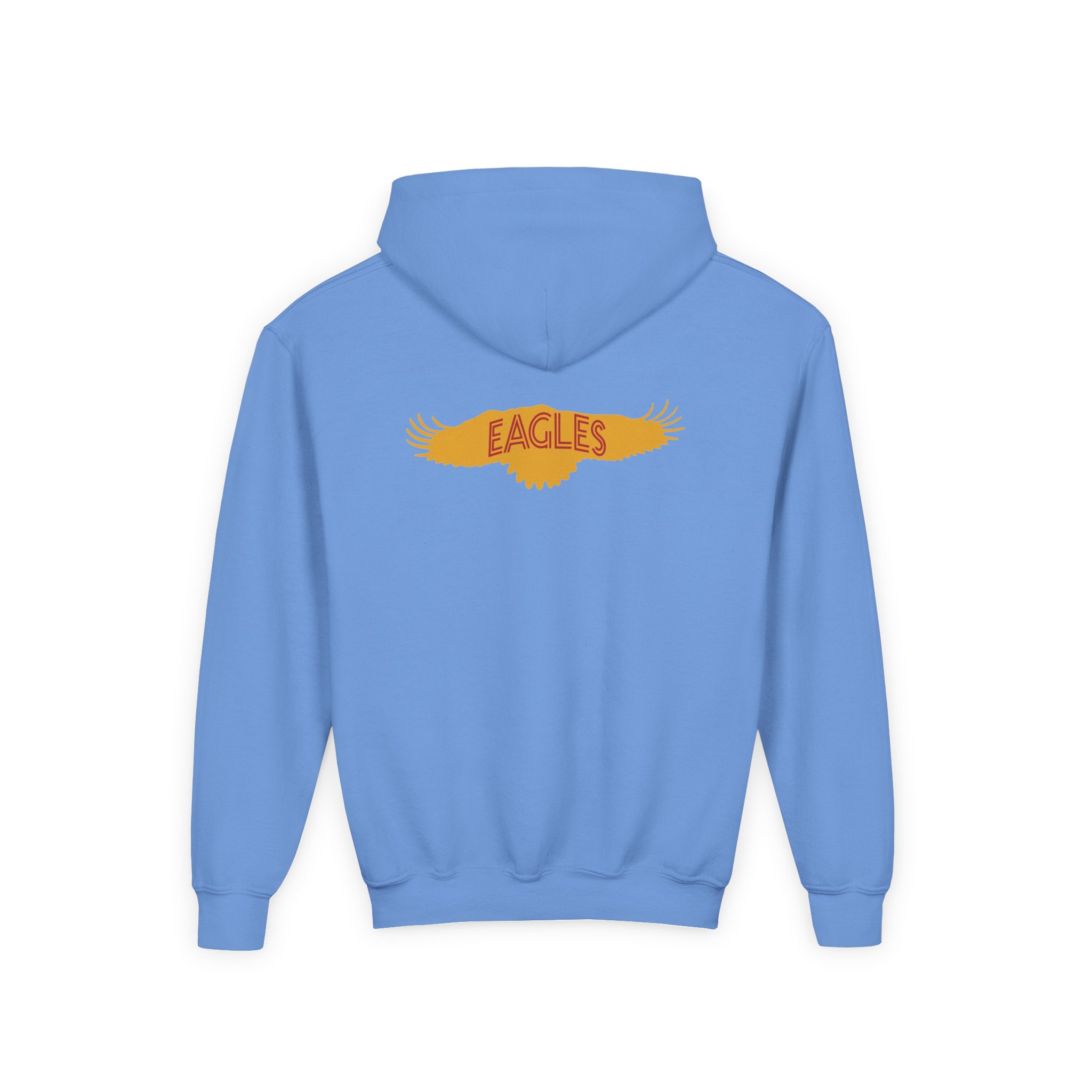 Youth The Eagles Wings Heavy Blend Hooded Sweatshirt - Image 8