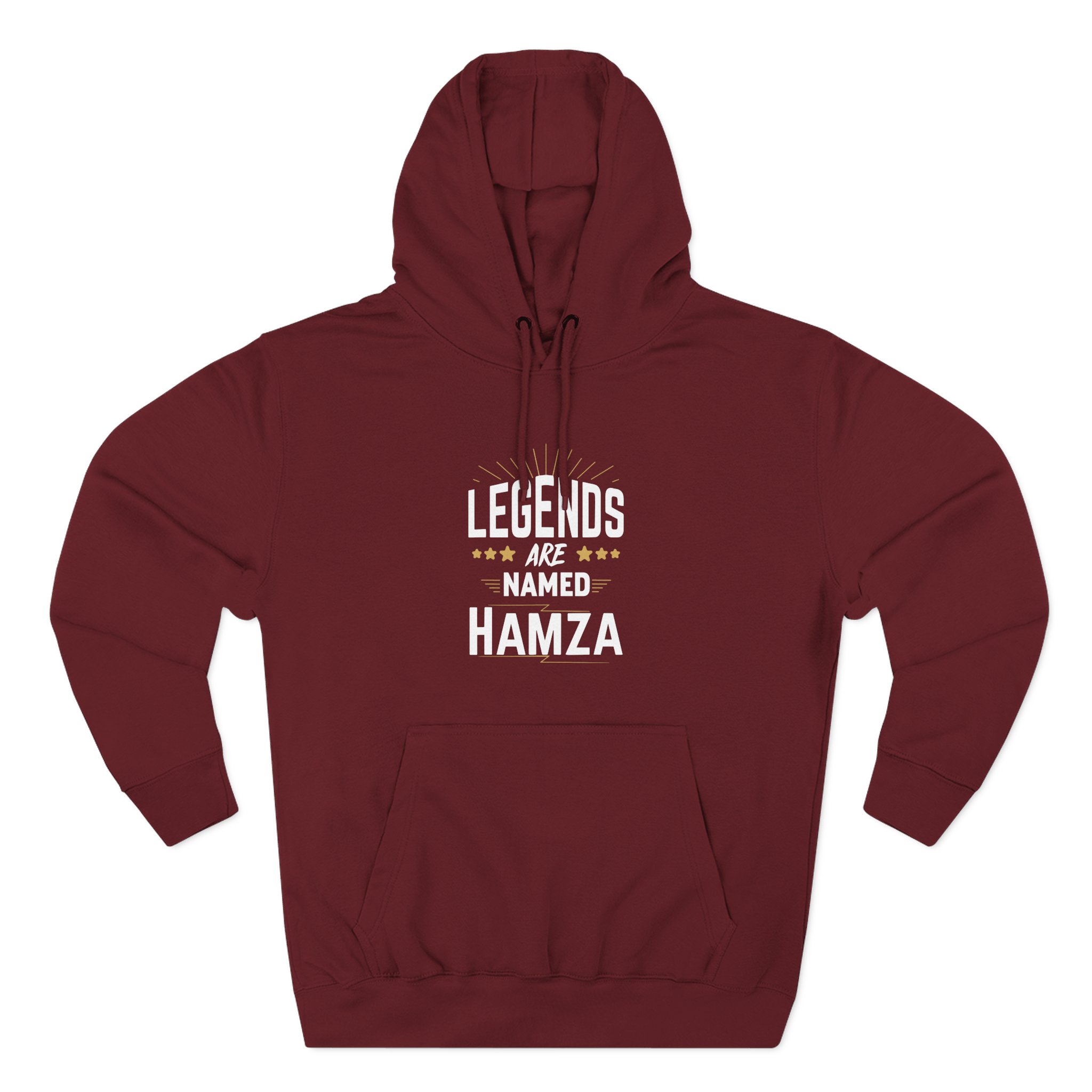 Hamza Legends Are Named Three-Panel Fleece Hoodie - Image 13