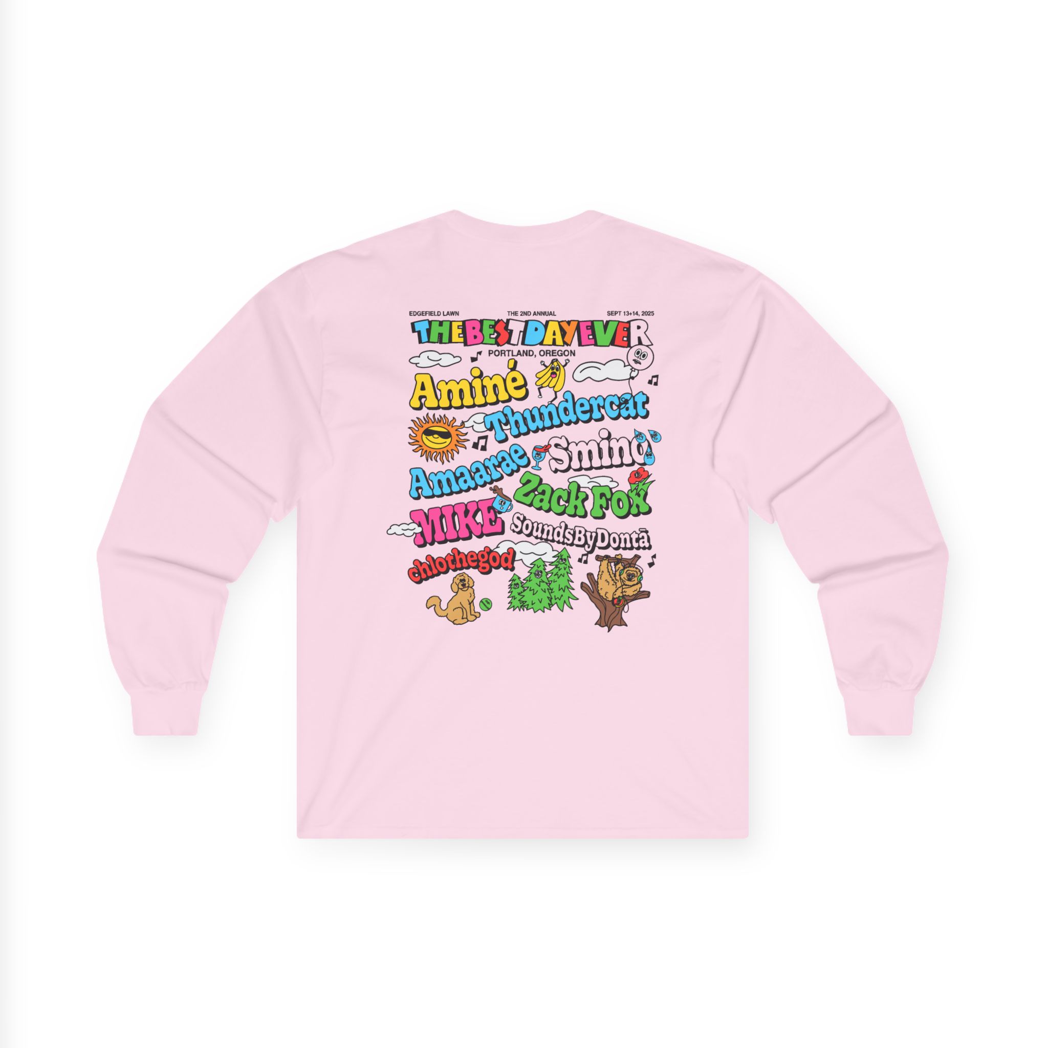 Aminé the Best Day Ever Unisex Ultra Cotton Long Sleeve Tee - Image 10
