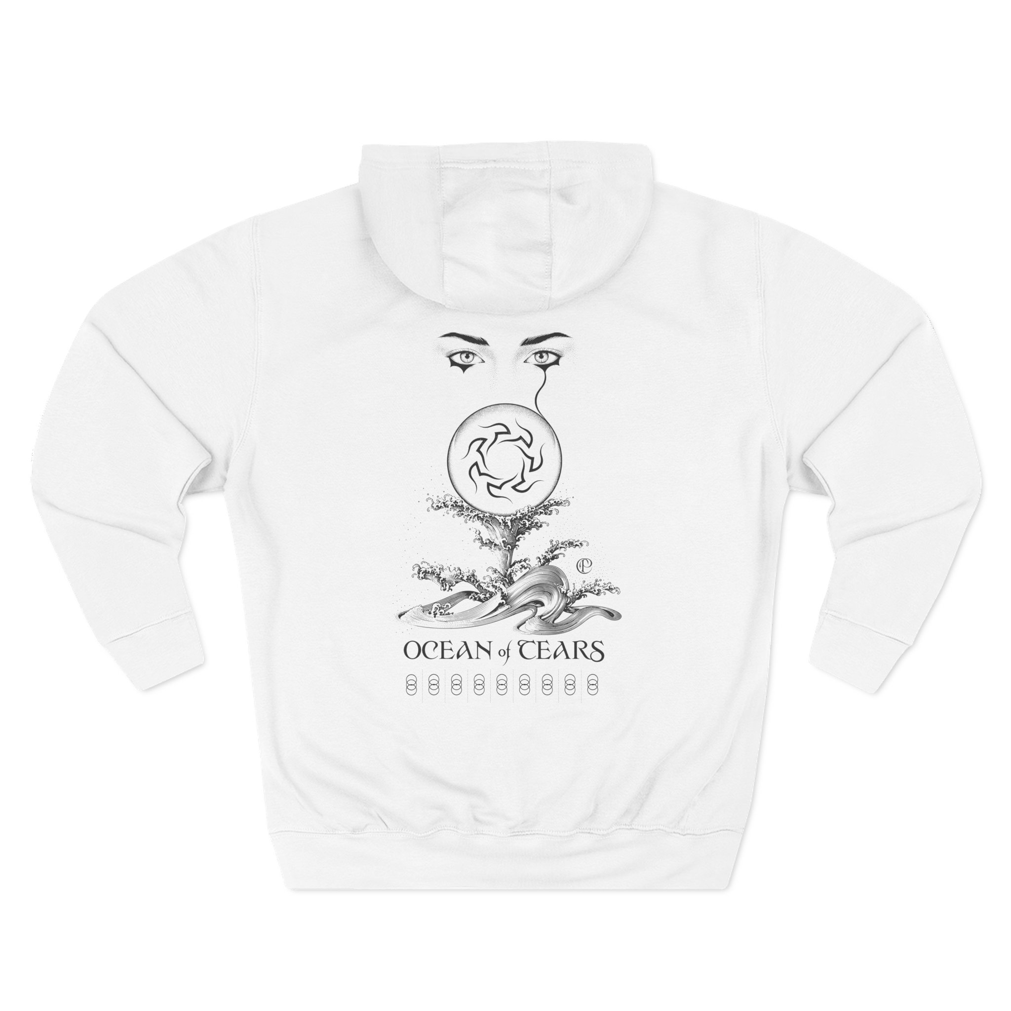 Caroline Polachek Ocean of Tears Three-Panel Fleece Hoodie - Image 2