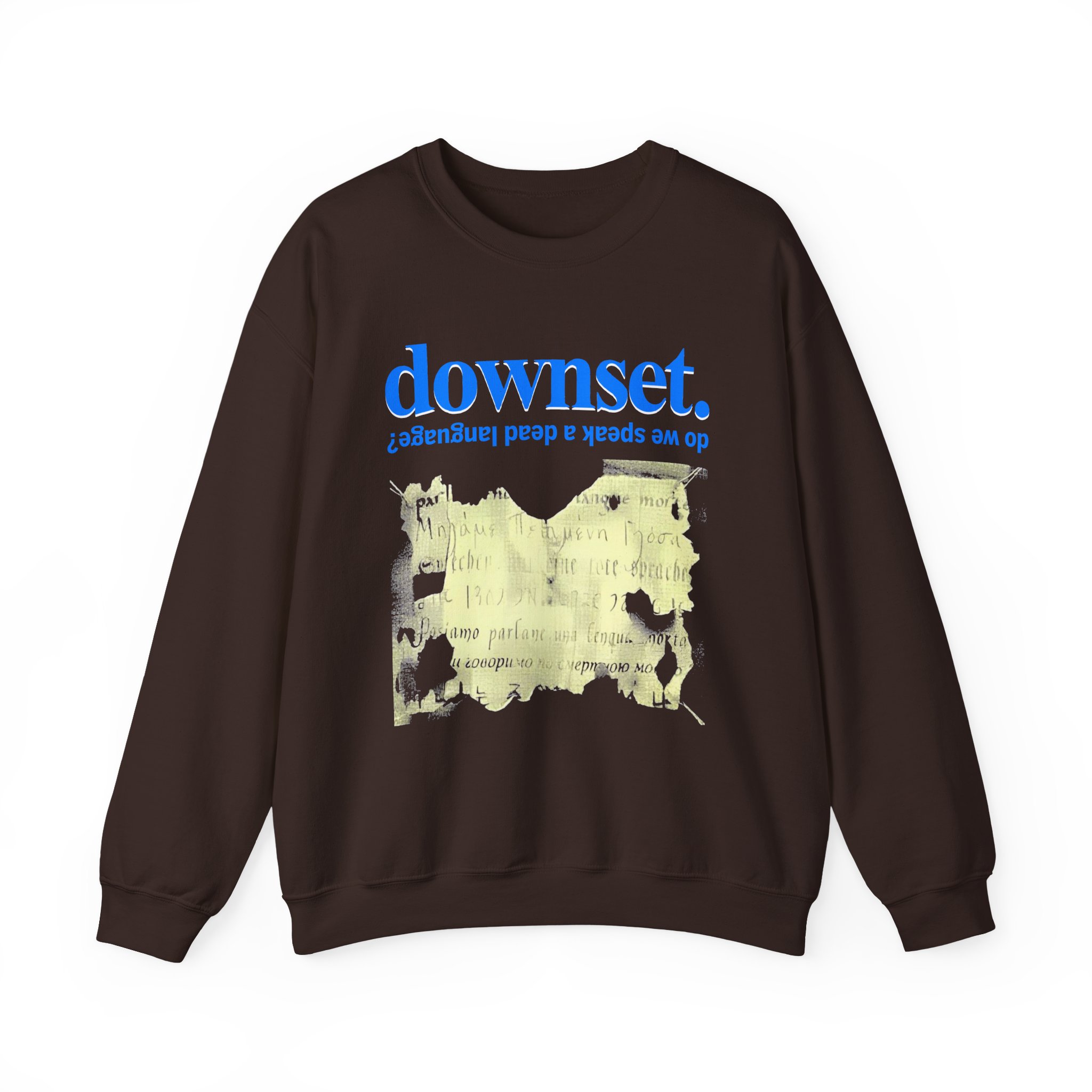 Downset Do We Speak A Dead Language Unisex Heavy Blend™ Crewneck Sweatshirt - Image 3