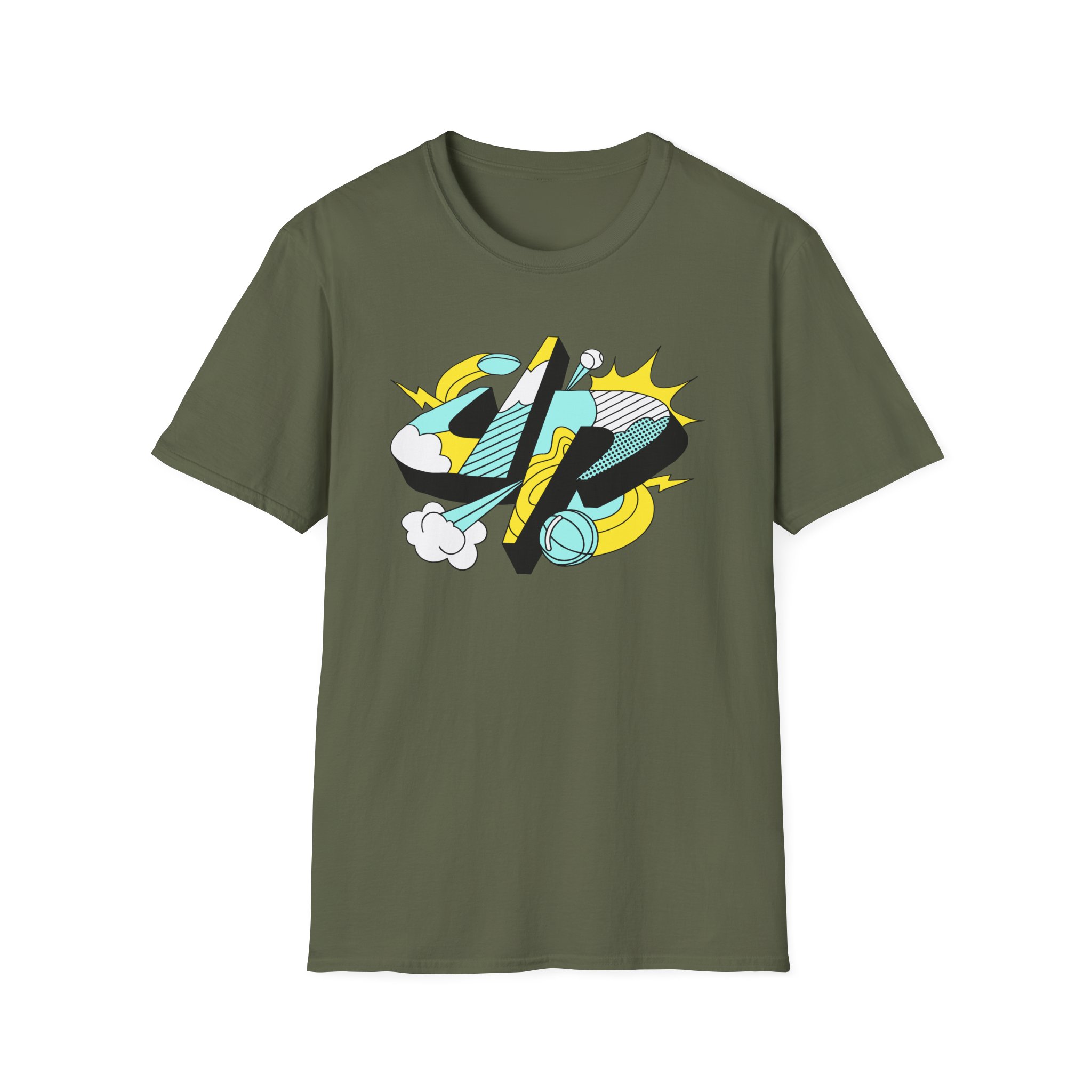 Dude Perfect Dominate Unisex Softstyle T-Shirt - Image 5