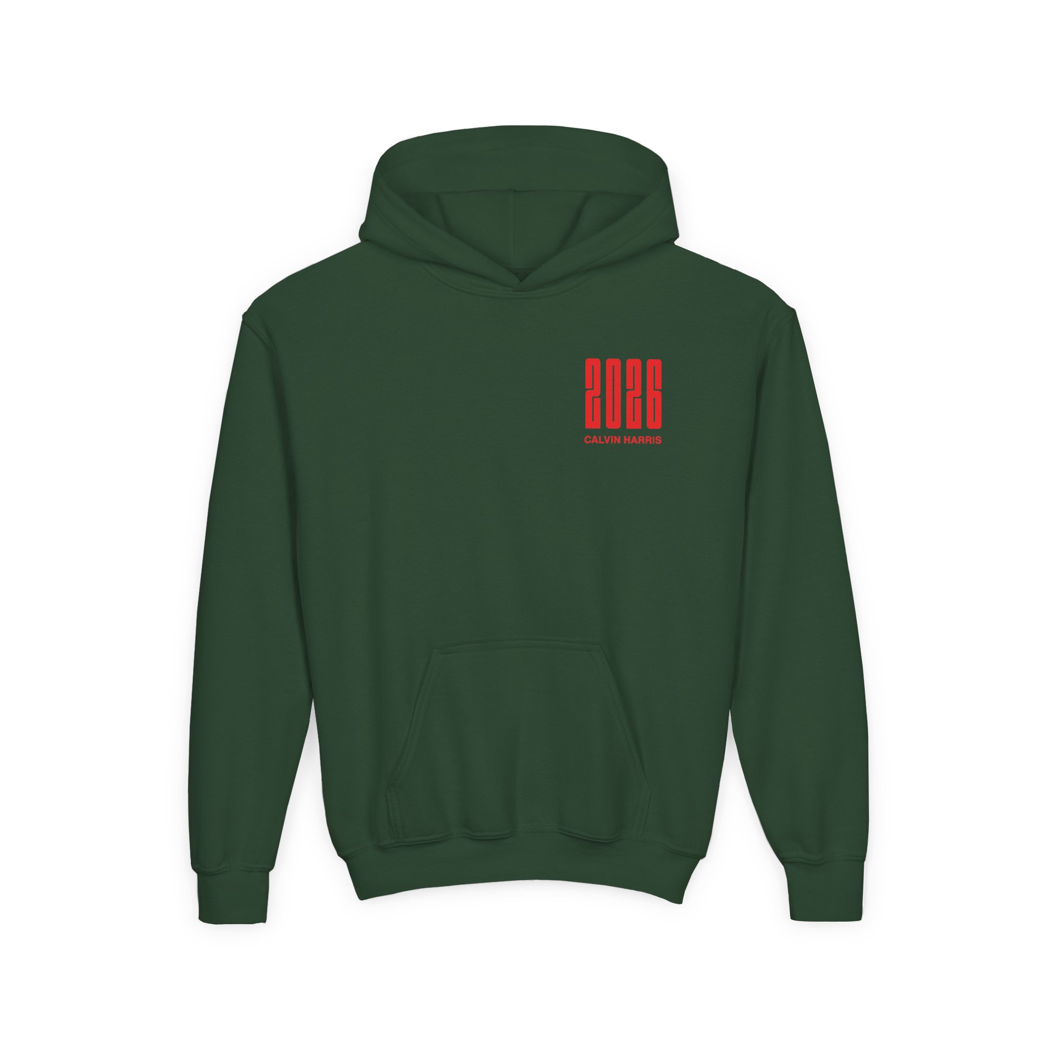Youth Calvin Harris Malahide Castle Tour Heavy Blend Hooded Sweatshirt - Image 5