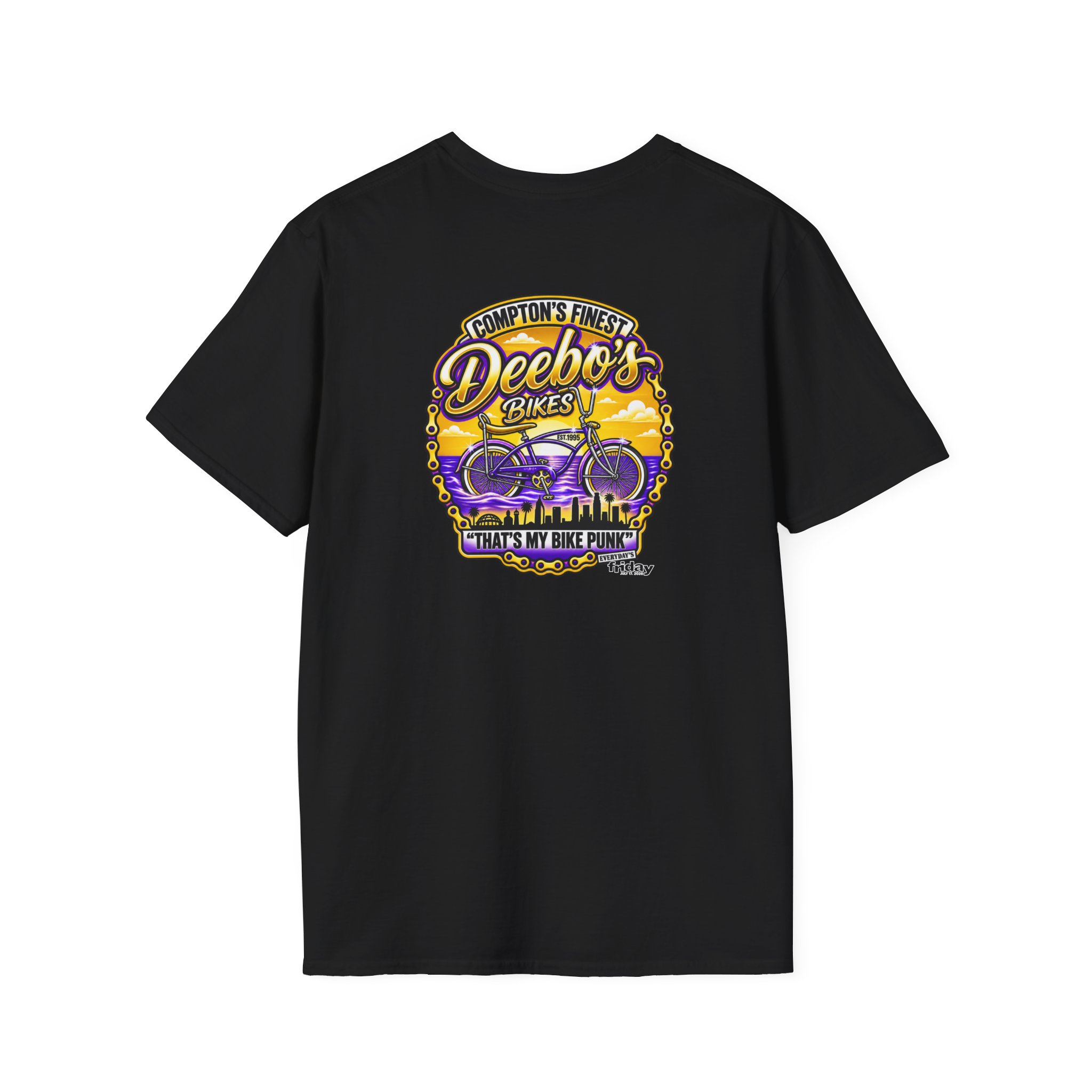 Ice Cube Deebo's Bikes Unisex Softstyle T-Shirt - Image 2