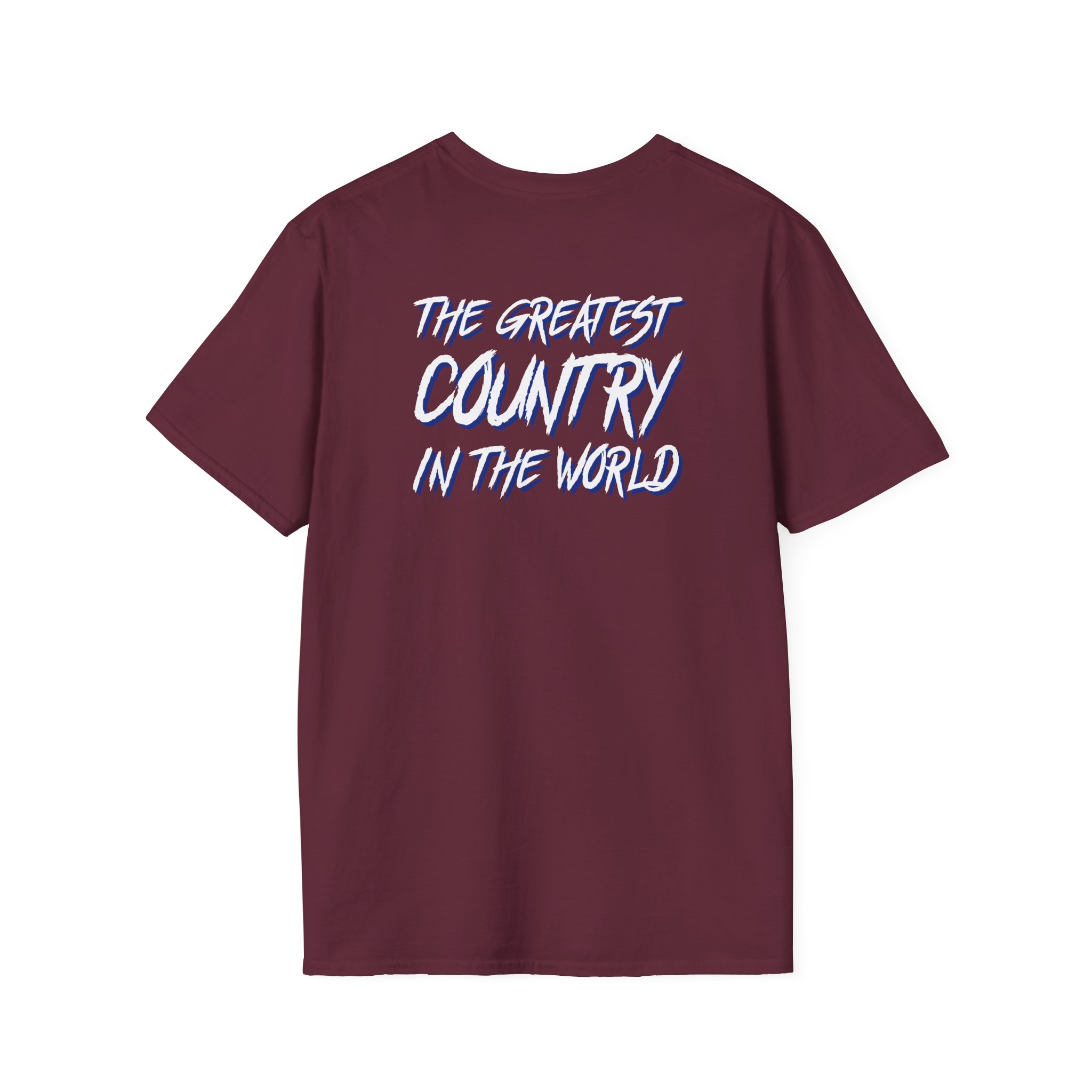 Valuetainment the Greatest Country in the World Unisex Softstyle T-Shirt - Image 6