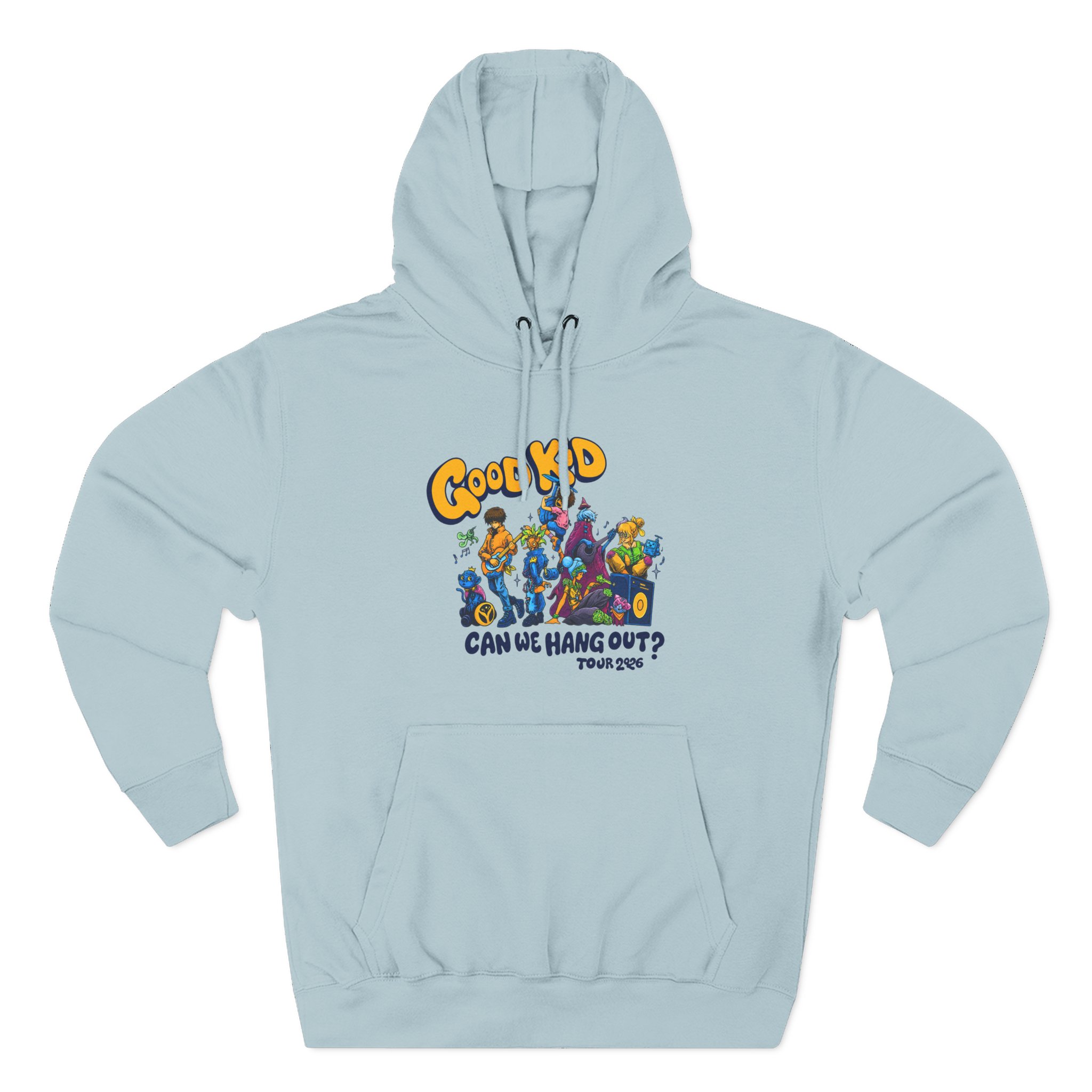 Good Kid Can We Hang Out Three-Panel Fleece Hoodie - Image 9