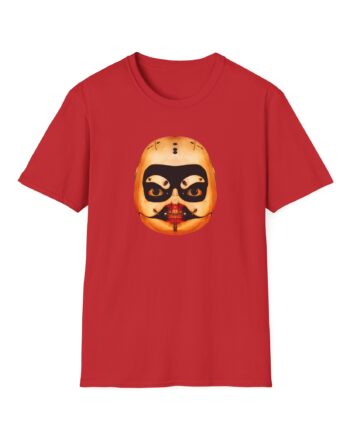 Daft Punk Human After All Red Technologic Unisex Softstyle T-Shirt
