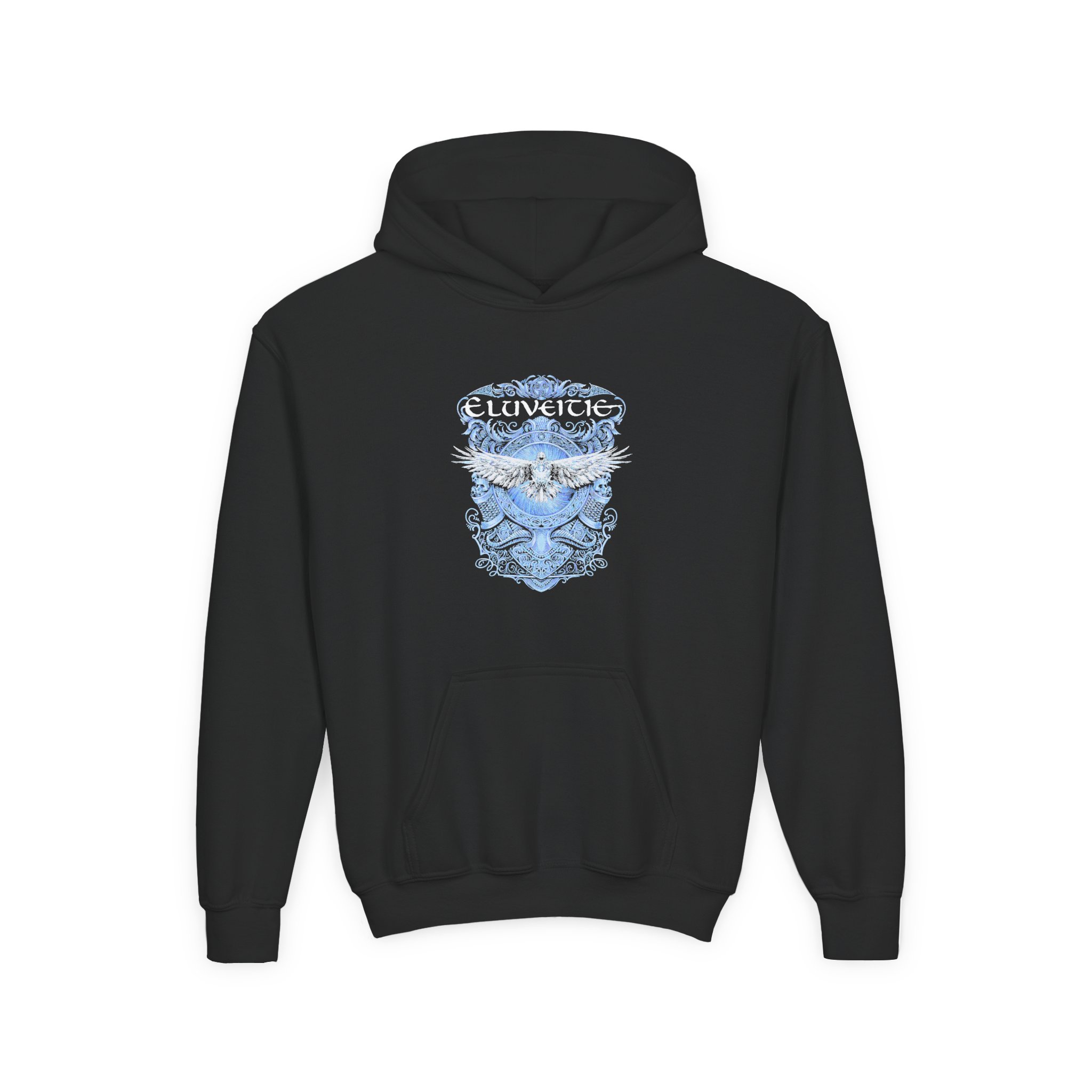 Eluveitie Dark Raven Youth Heavy Blend Hooded Sweatshirt