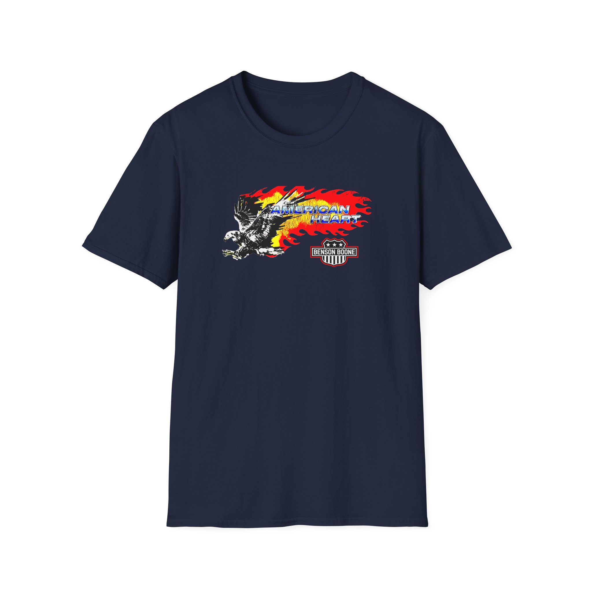 Benson Boone American Heart Unisex Softstyle T-Shirt - Image 3