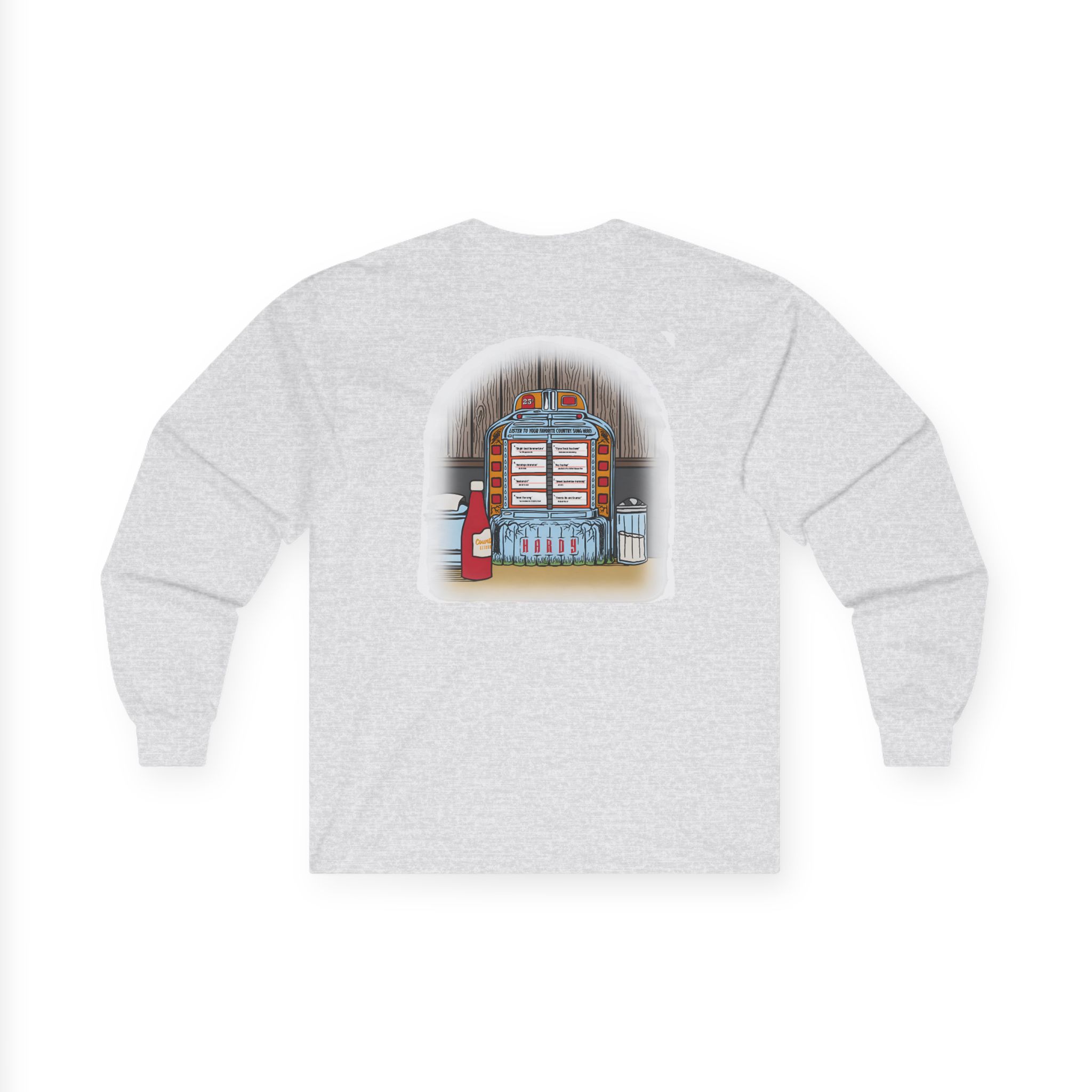 Hd Favorite Country Song Unisex Ultra Cotton Long Sleeve Tee - Image 4