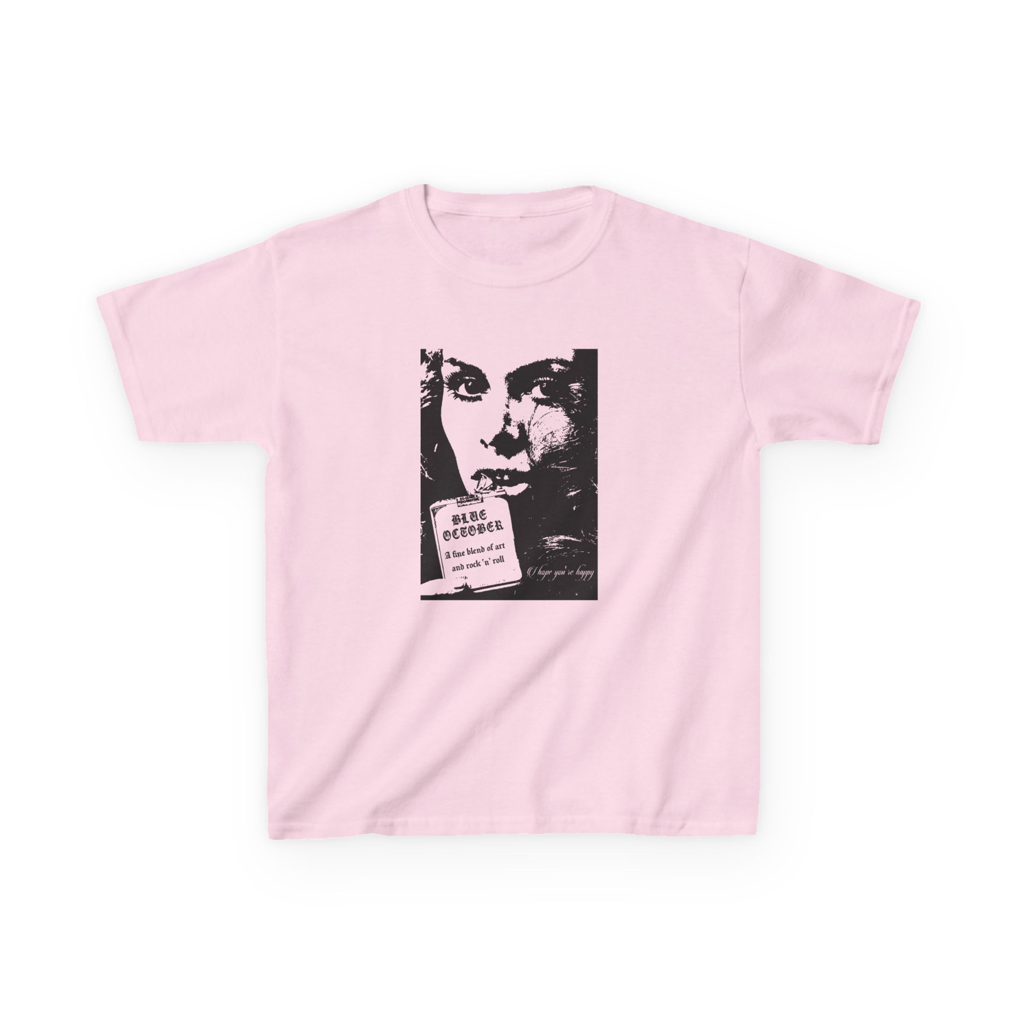 Blue October a Fine Blend Kids Heavy Cotton™ Tee - Image 11