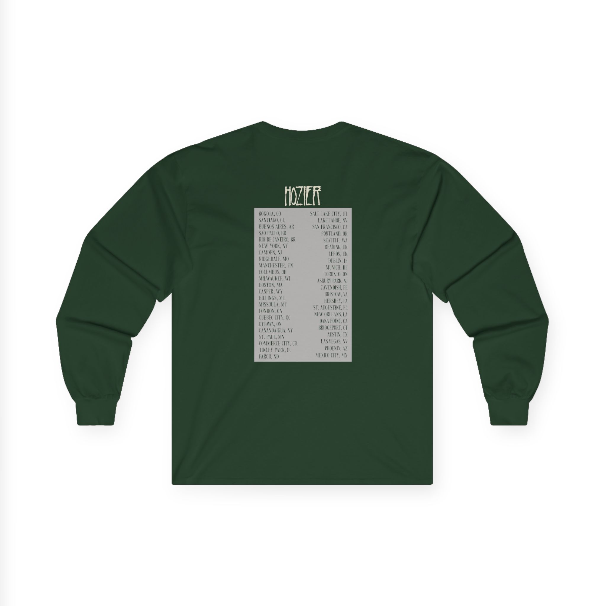 Hozier Unreal Unearth Unisex Ultra Cotton Long Sleeve Tee - Image 6