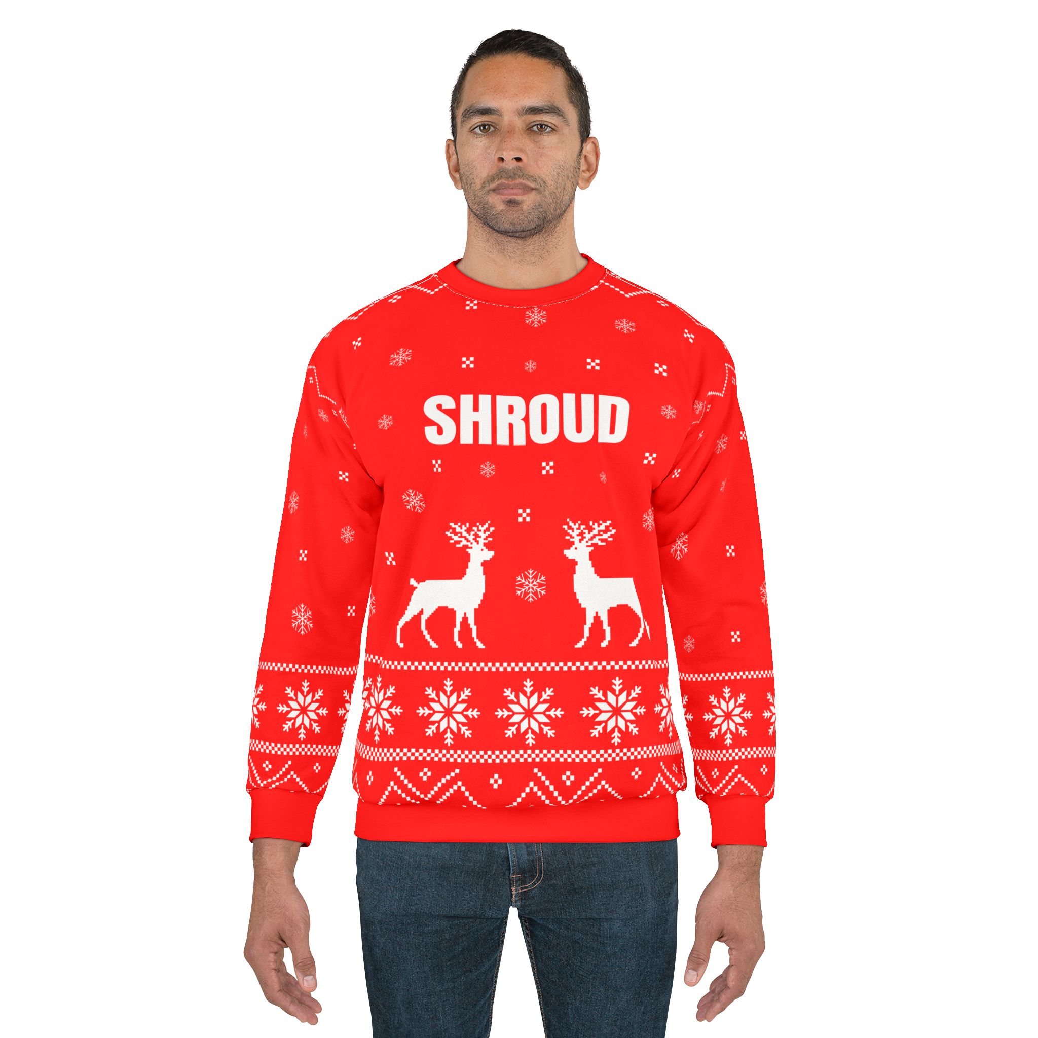 Shroud Unisex Sweatshirt (AOP) - Image 3