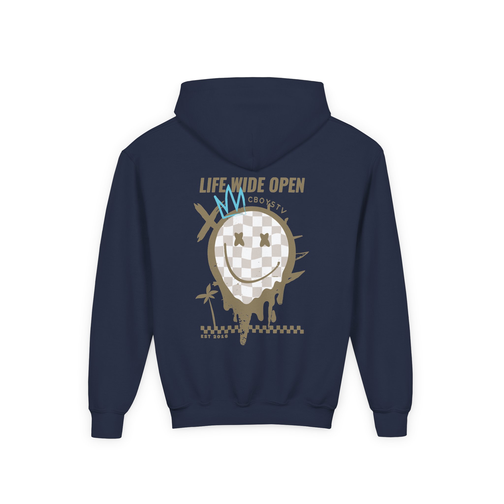 Cboystv Tan Rockstar Youth Heavy Blend Hooded Sweatshirt - Image 12