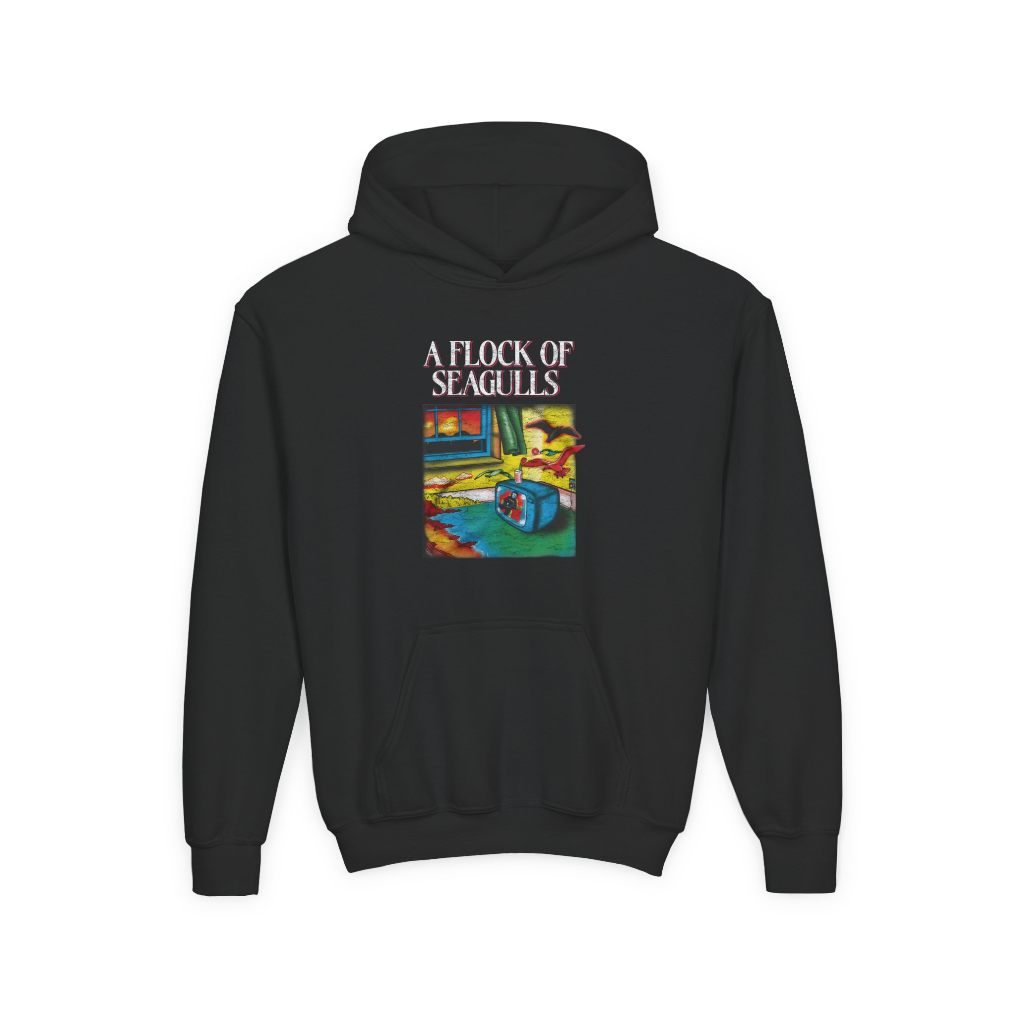 A Flock of Seagulls I Ran Tour Youth Heavy Blend Hooded Sweatshirt