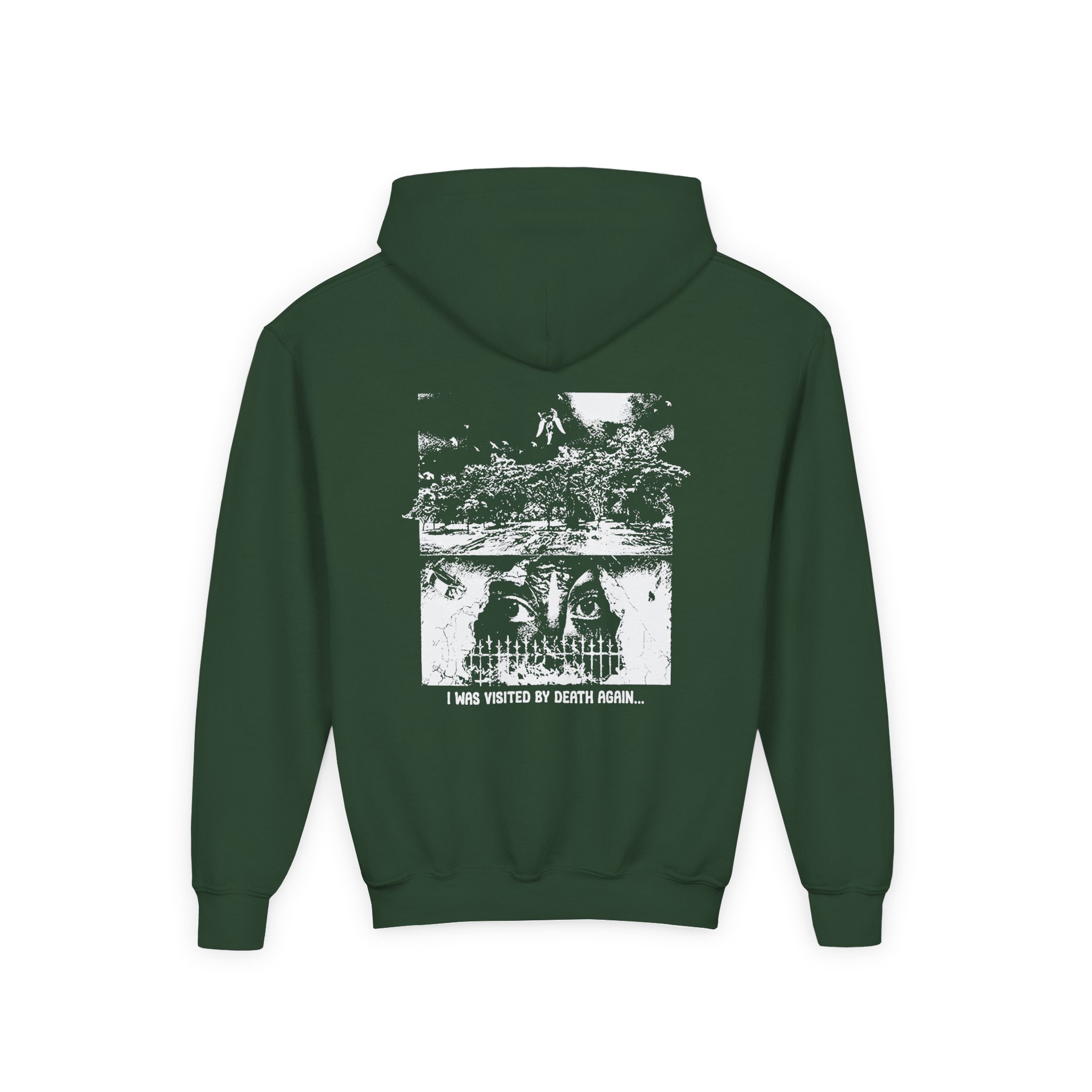 Knocked Loose Death Against Us Youth Heavy Blend Hooded Sweatshirt - Image 6