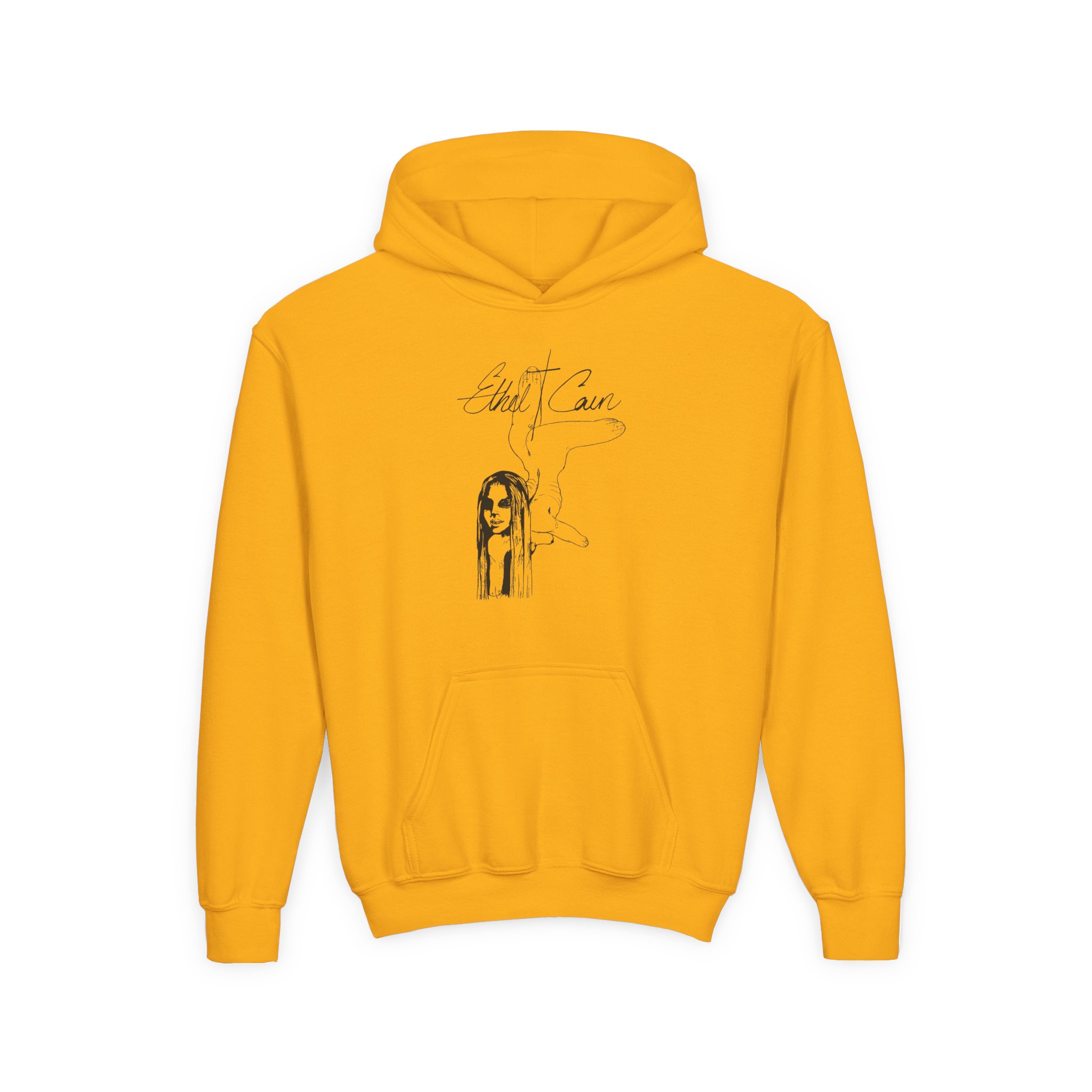 Youth Ethel Cain Inbred Reissue Heavy Blend Hooded Sweatshirt - Image 5