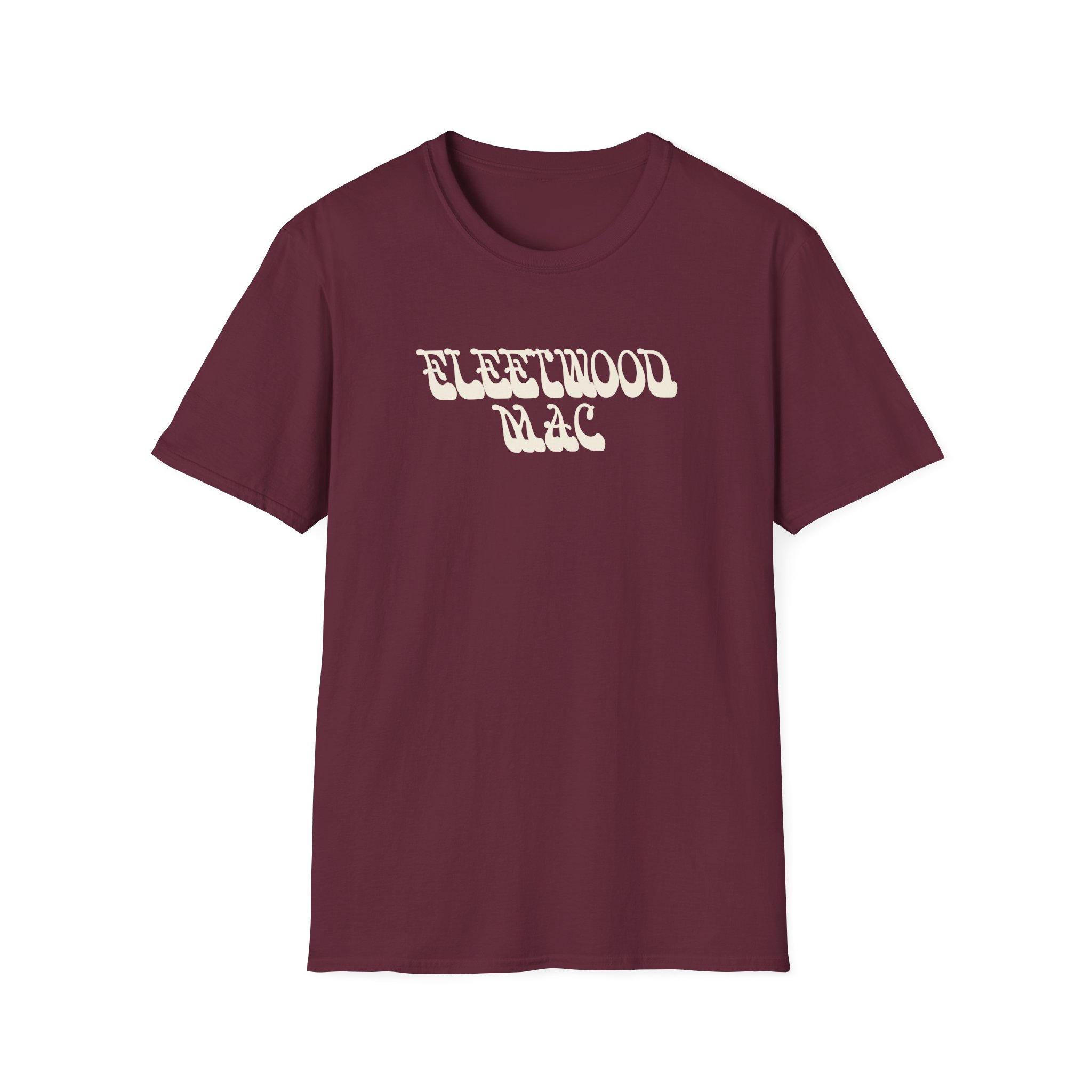 Fleetwood Mac Slanted Unisex Softstyle T-Shirt - Image 5