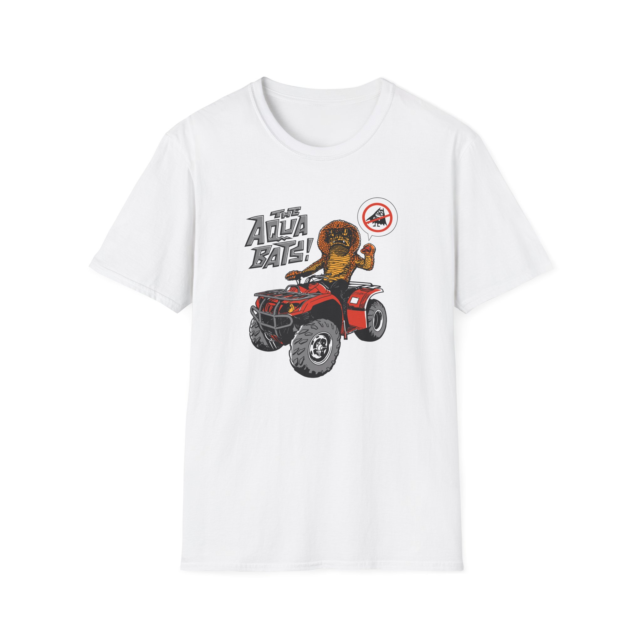 The Aquabats Cobra Man Unisex Softstyle T-Shirt - Image 3