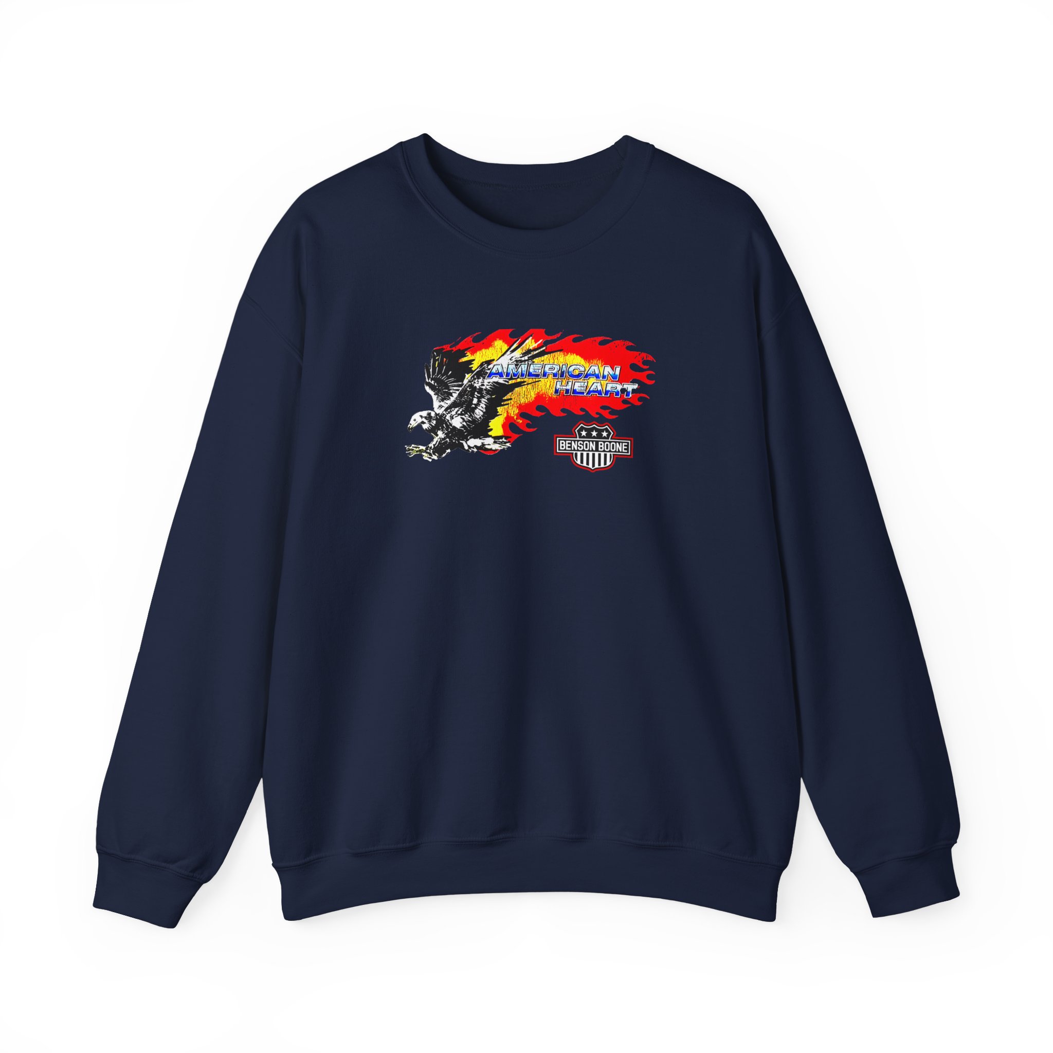 Benson Boone American Heart Unisex Heavy Blend™ Crewneck Sweatshirt - Image 3