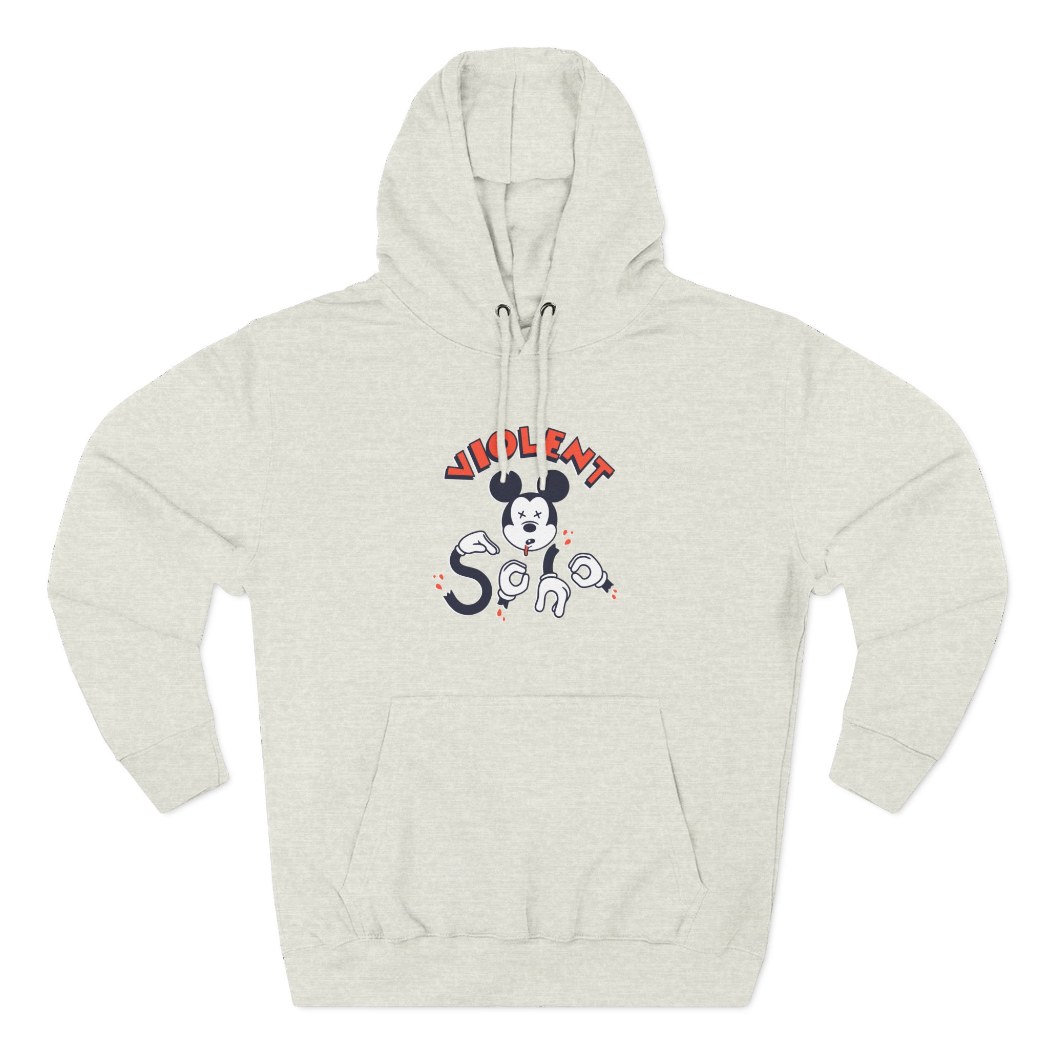 Violent Soho Dead Mouse Three-Panel Fleece Hoodie - Image 11
