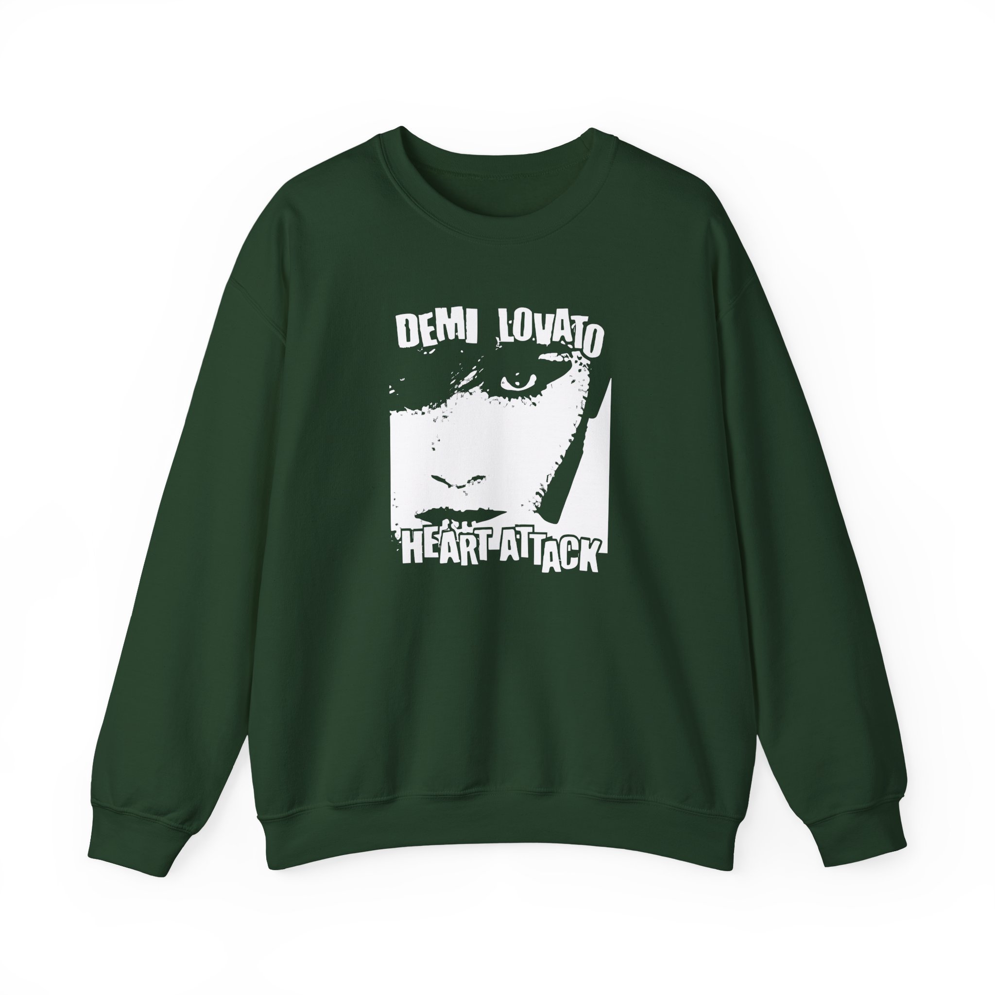 D L Heart Attack Anniversary Unisex Heavy Blend™ Crewneck Sweatshirt - Image 7