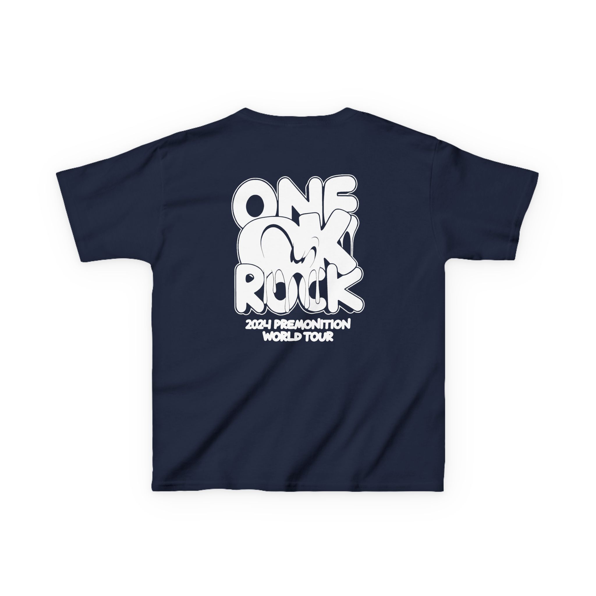 One Ok Rock Premonition World Tour Kids Heavy Cotton™ Tee - Image 10